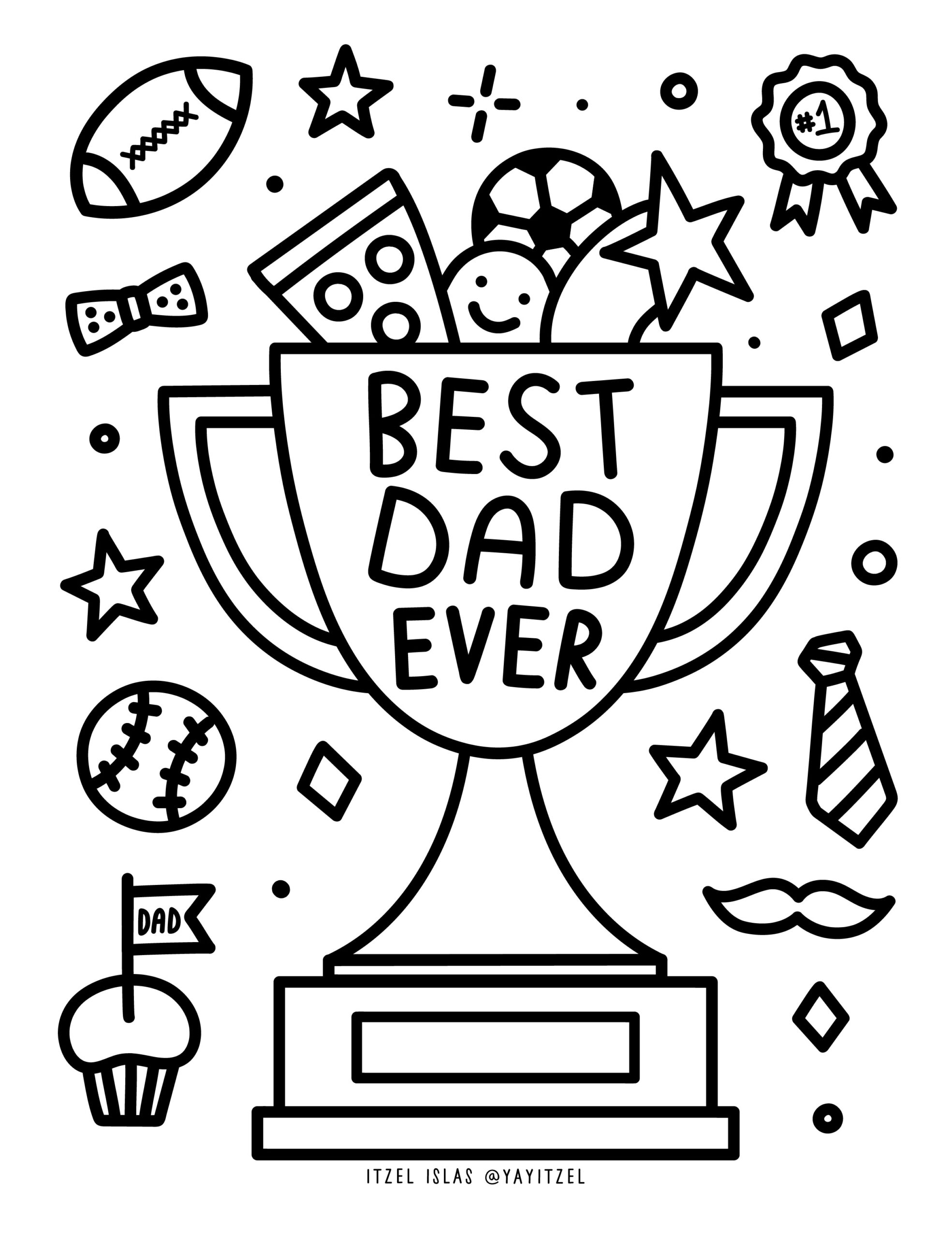 Father s Day Printables Free Coloring Pages U0026 Learning 