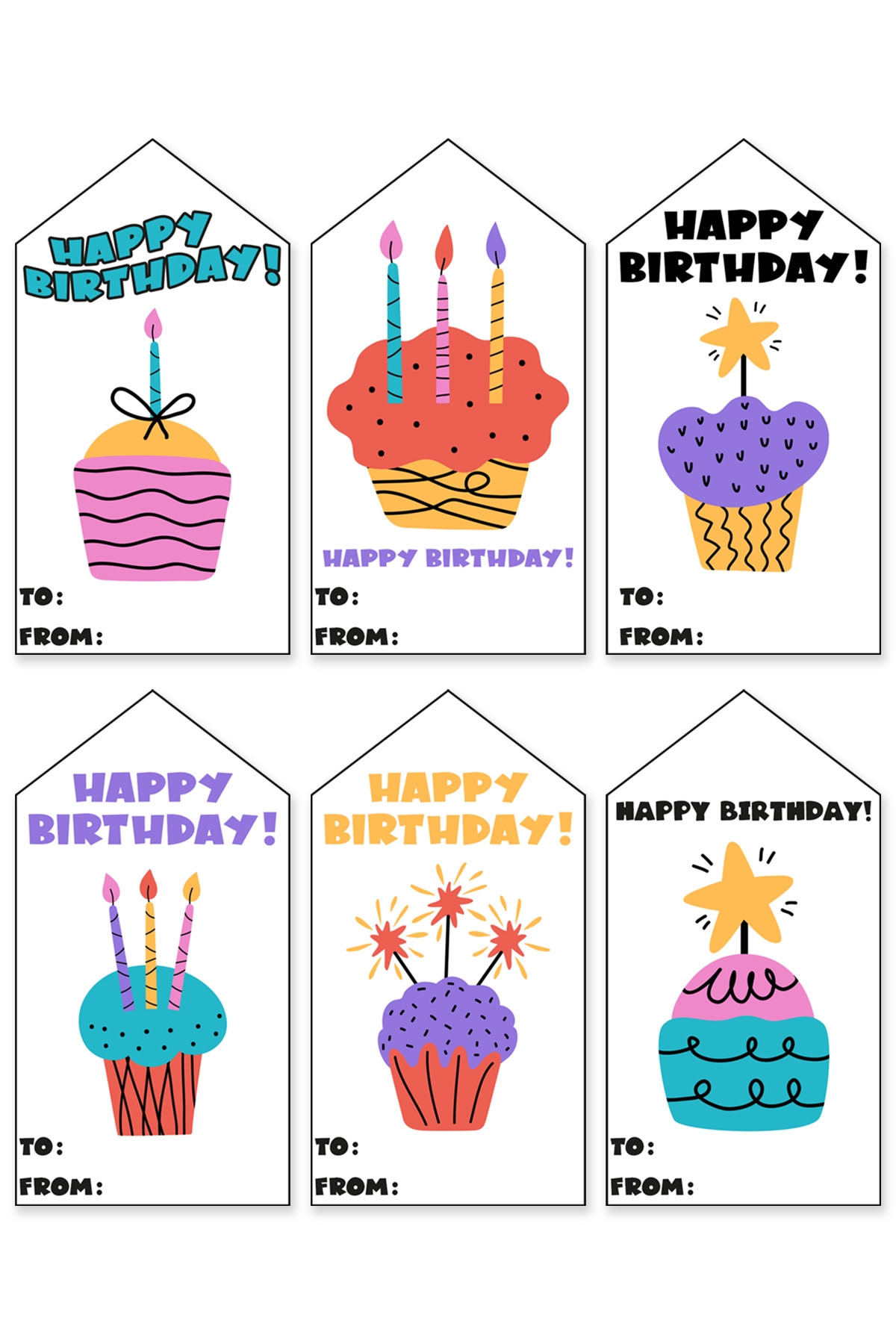 free birthday gift tags printable