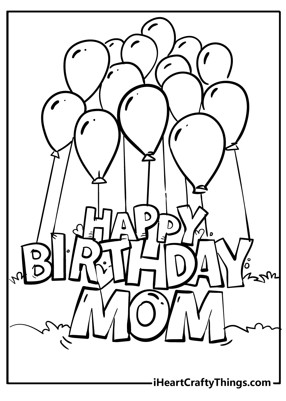 56 Happy Birthday Coloring Pages U0026amp Cards 100 Free Worksheets Library
