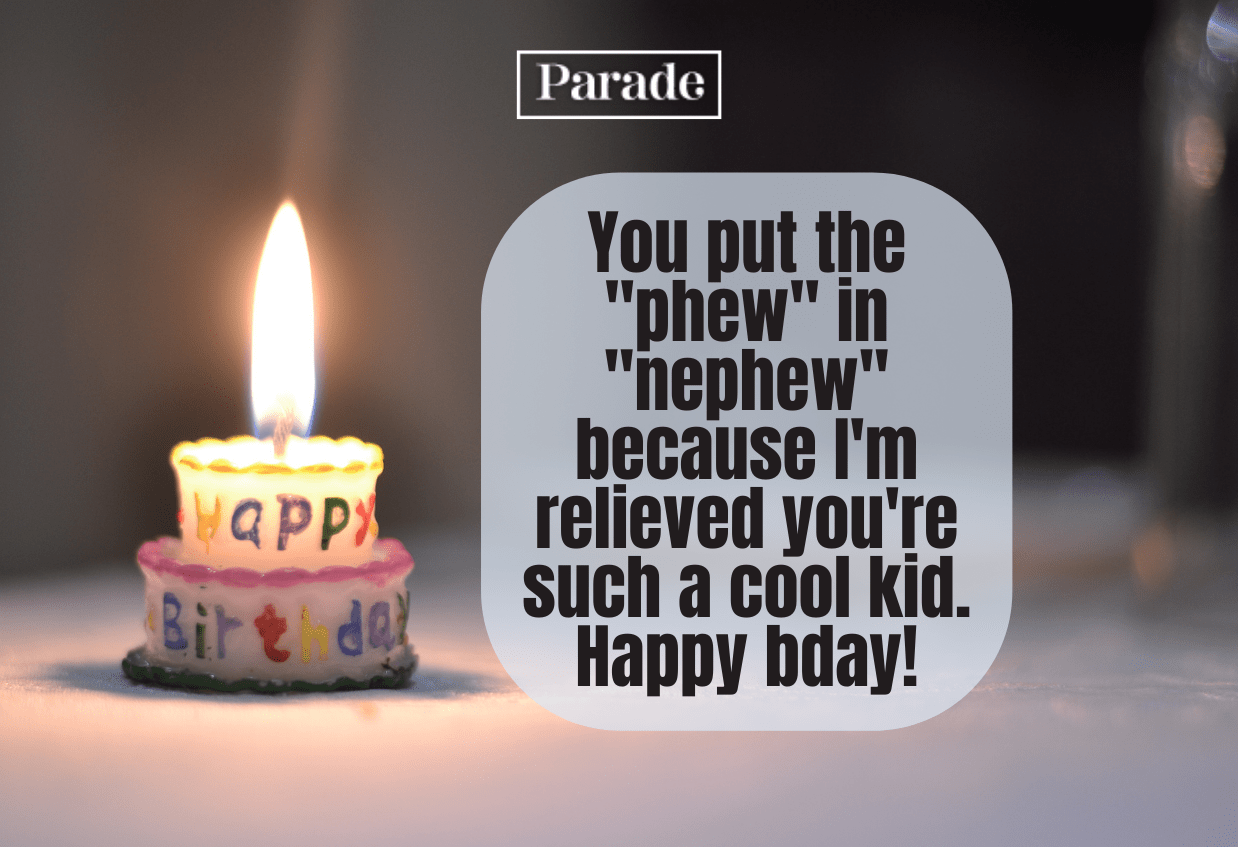 birthday wishes for nephew from aunt