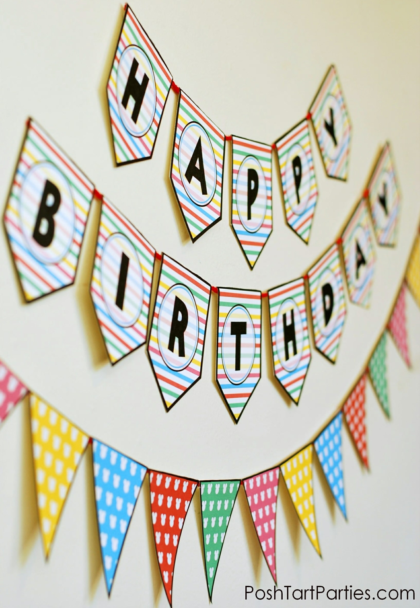printable free birthday banner