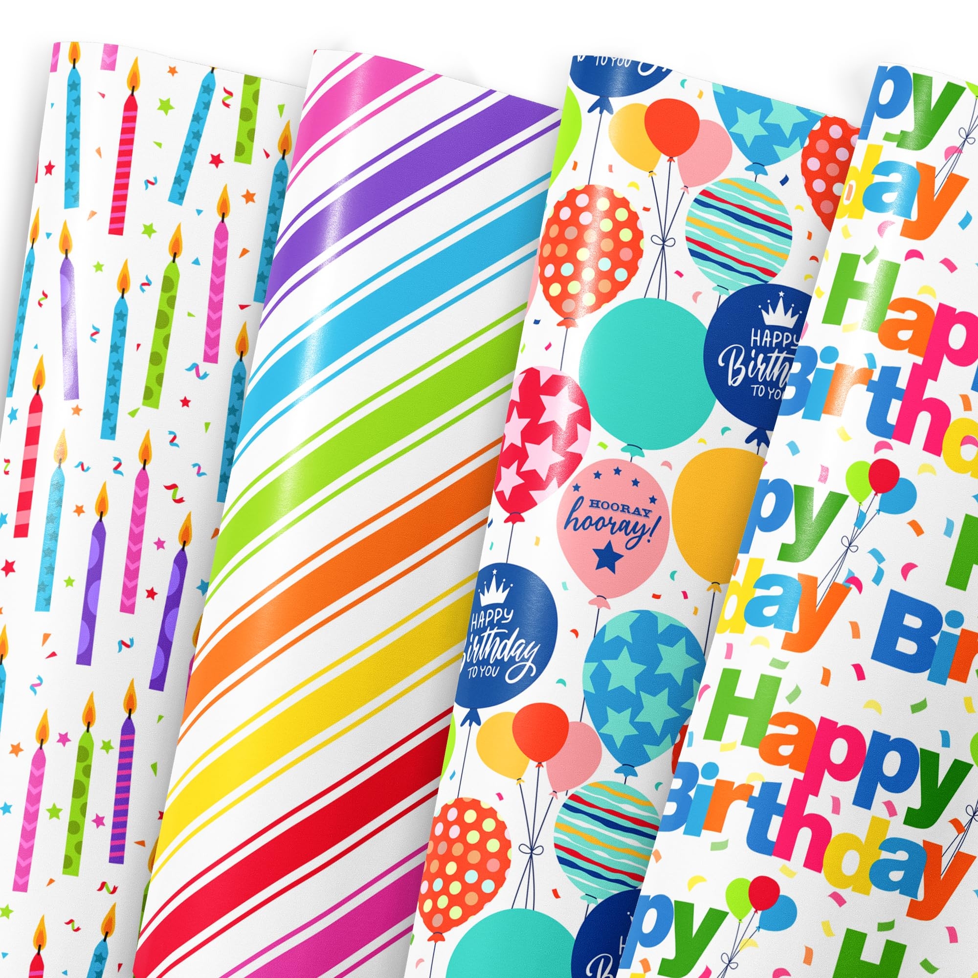 birthday printable wrapping paper