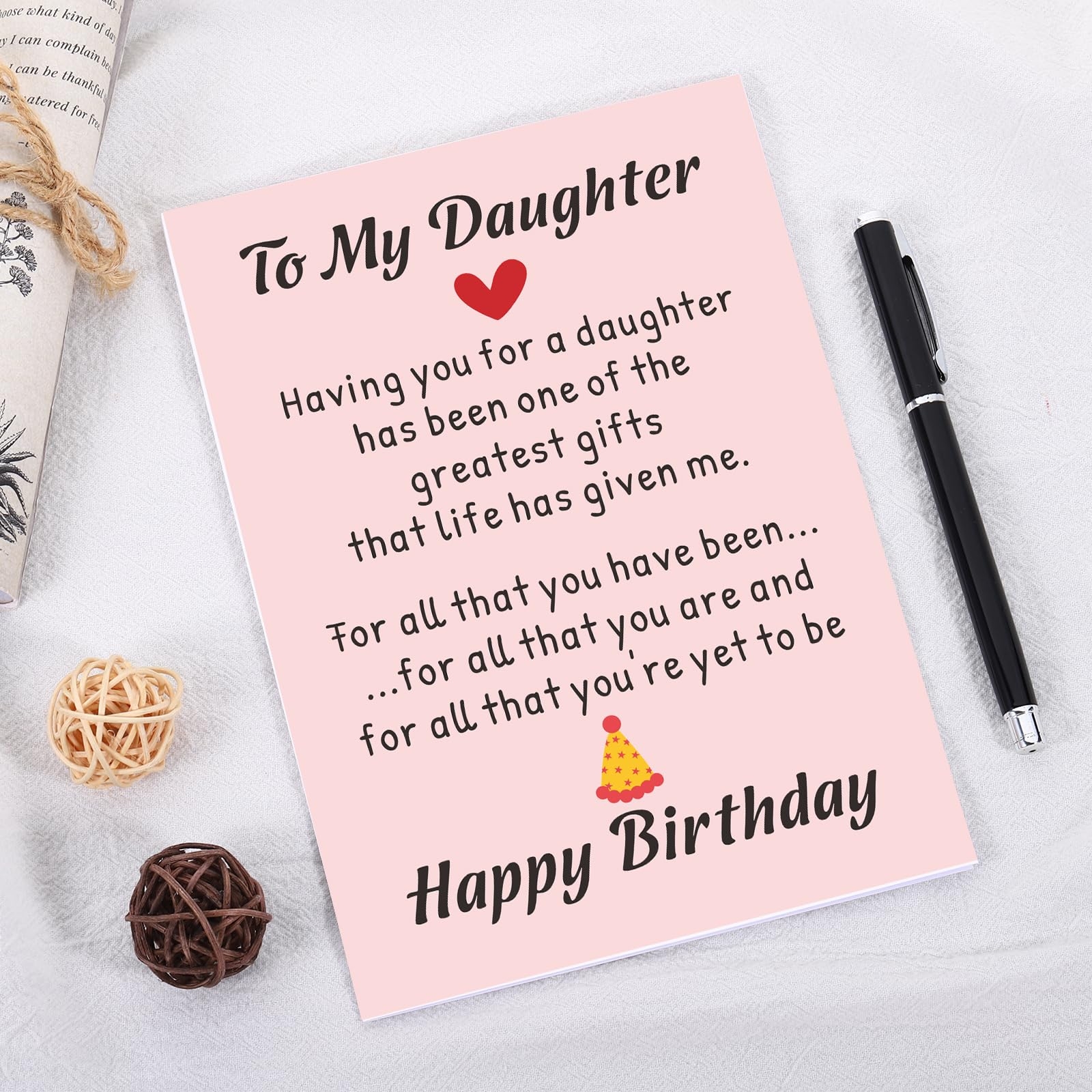 Amazon Happy Birthday Card For Daughter To My Daughter Birthday Cards Birthday Gifts For Daughter Daughter Birthday Gifts From Mom Daughter Birthday Greeting Cards Sweet 16th 18th 21st Birthday Card Amazon Happy Birthday Card For Daughter To My Daughter Birthday Cards Birthday Gifts For Daughter Daughter Birthday Gifts From Mom Daughter Birthday Greeting Cards Sweet 16th 18th 21st Birthday Card