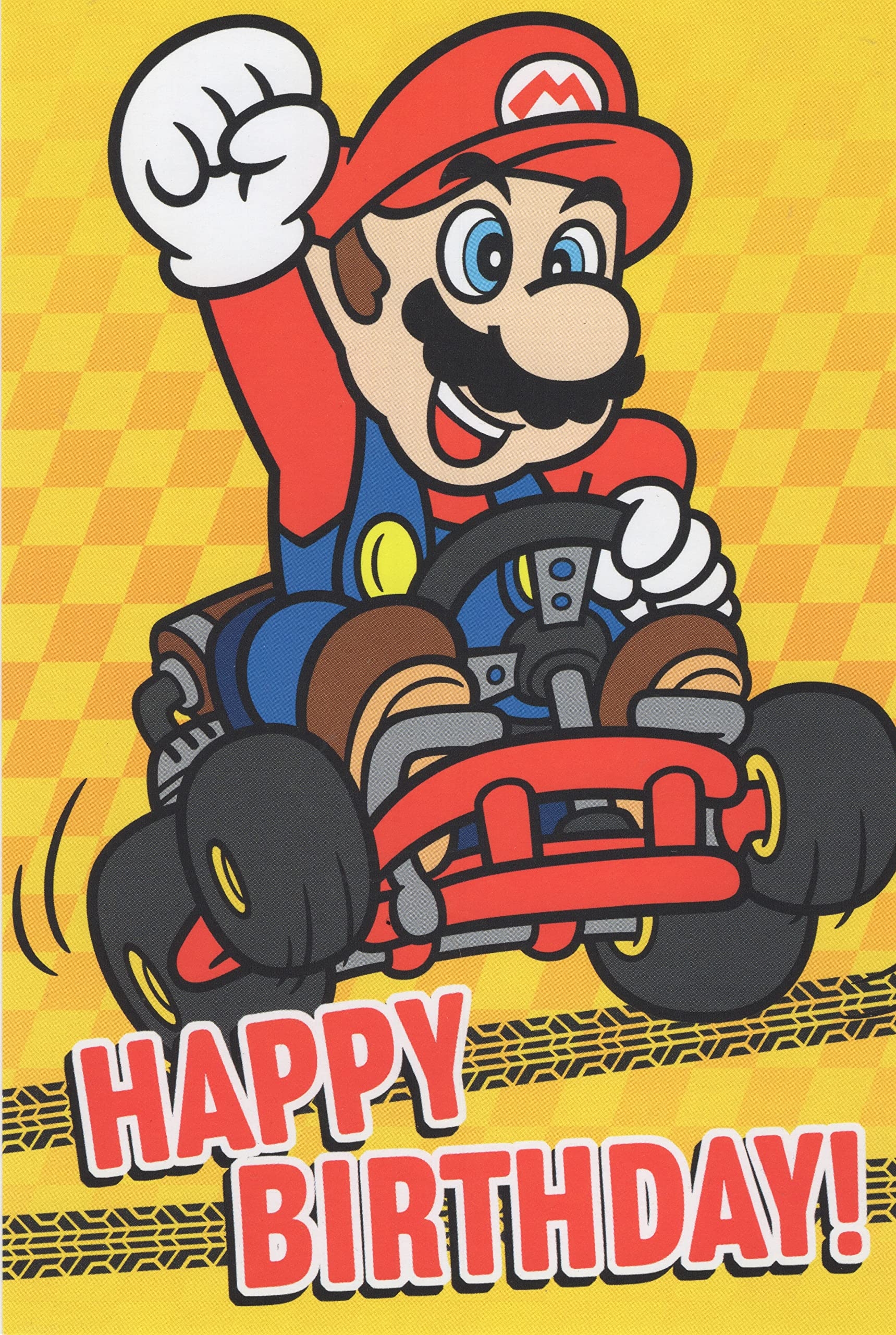 Amazon Mario Kart Mario Happy Birthday Card Hope It s Amazon Mario Kart Mario Happy Birthday Card Hope It s