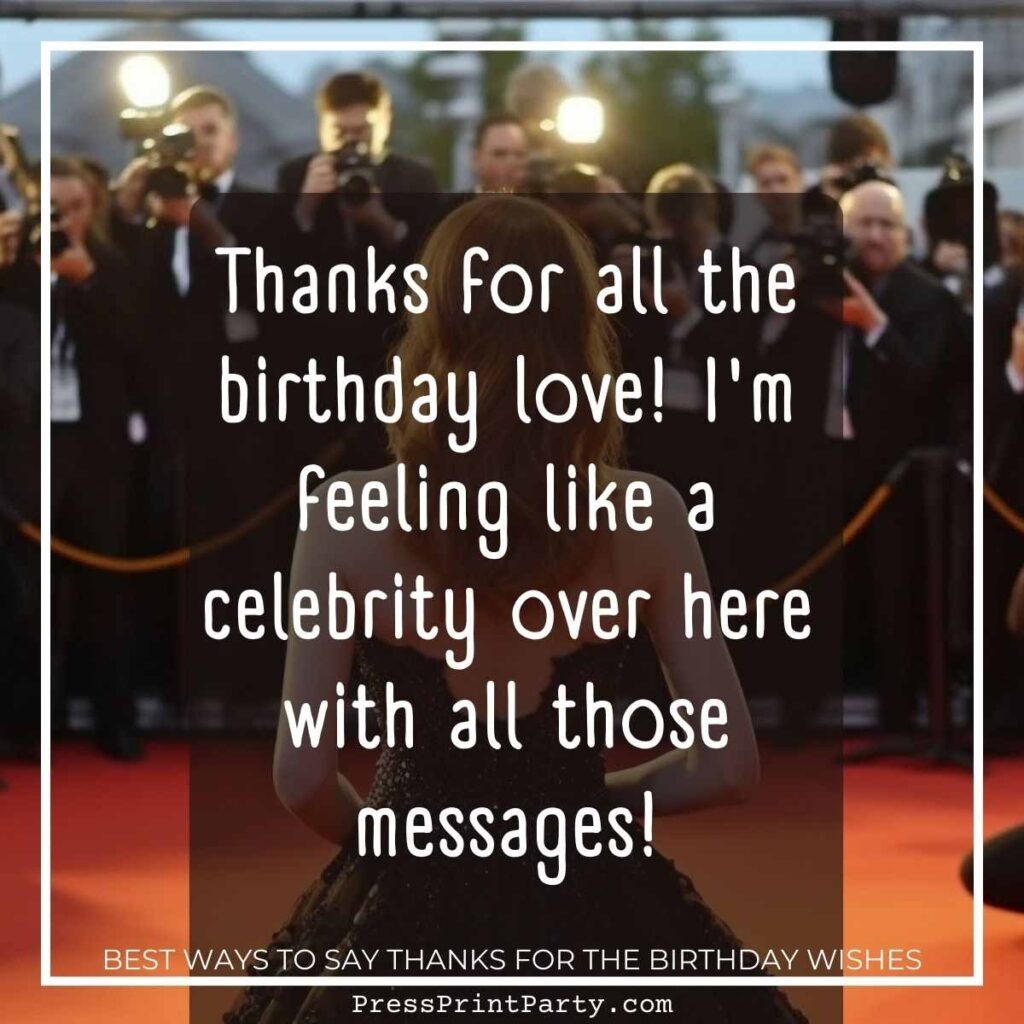 thanks everyone for the birthday wishes thanks everyone for the birthday wishes