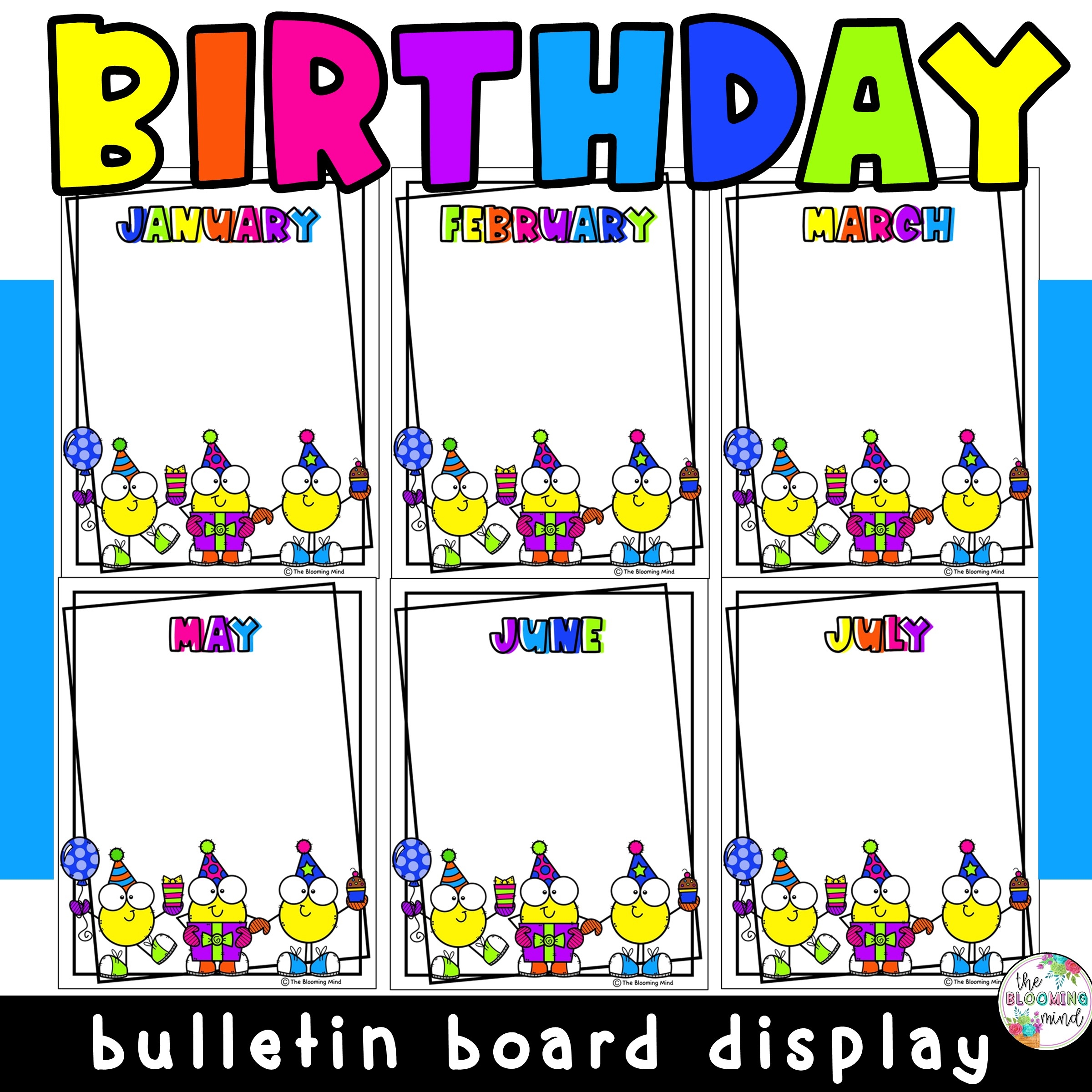 Birthday Bulletin Board Printable