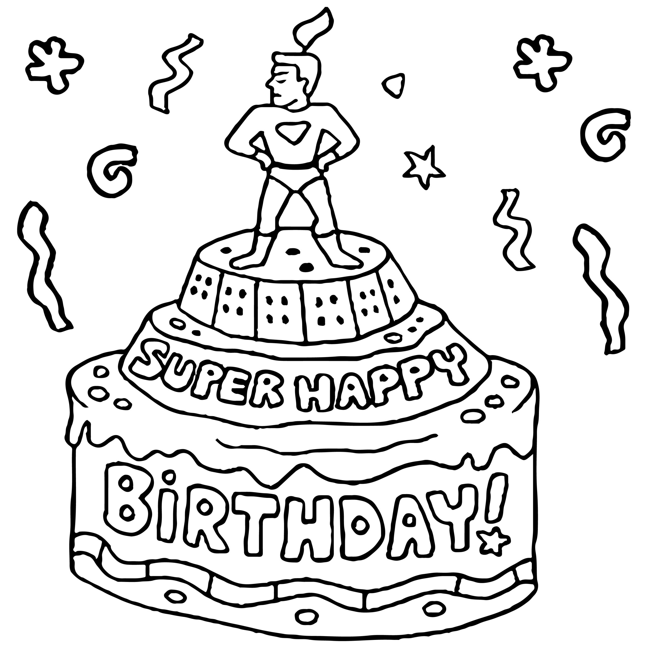 Birthday Cake Coloring Book Birthday Cake Magic Artistic Adventures In Coloring