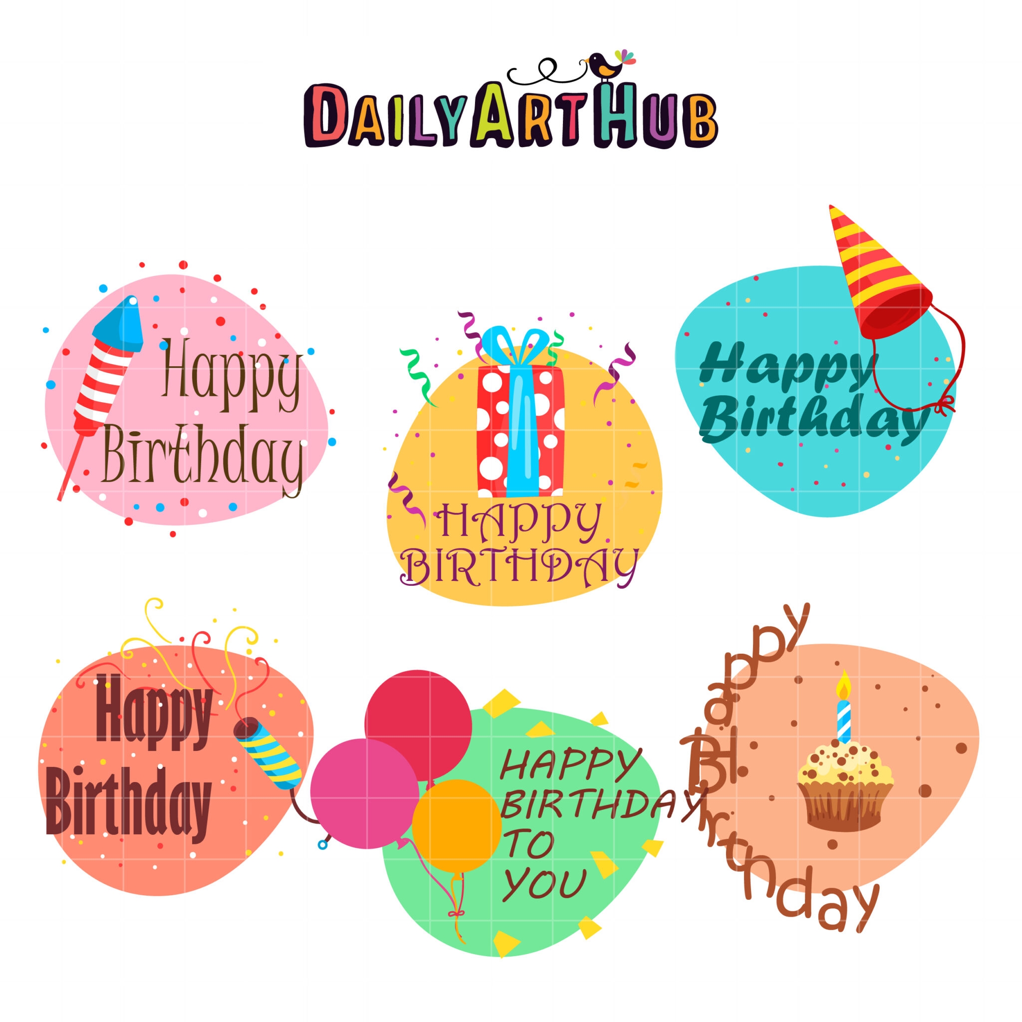 Birthday Greetings Clip Art Set Daily Art Hub Graphics Alphabets U0026 SVG Birthday Greetings Clip Art Set Daily Art Hub Graphics Alphabets U0026 SVG