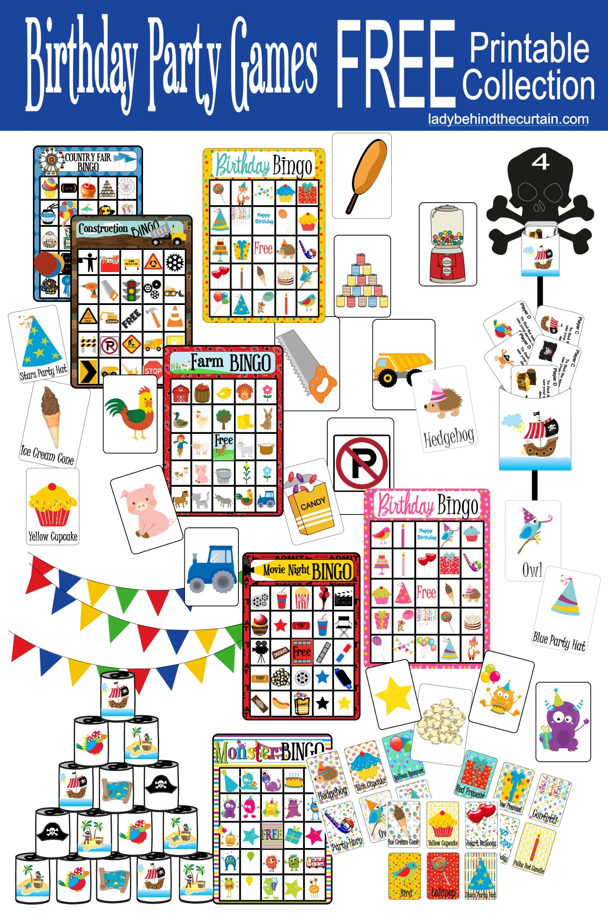 Birthday Party Games FREE Printable Collection Birthday Party Games FREE Printable Collection