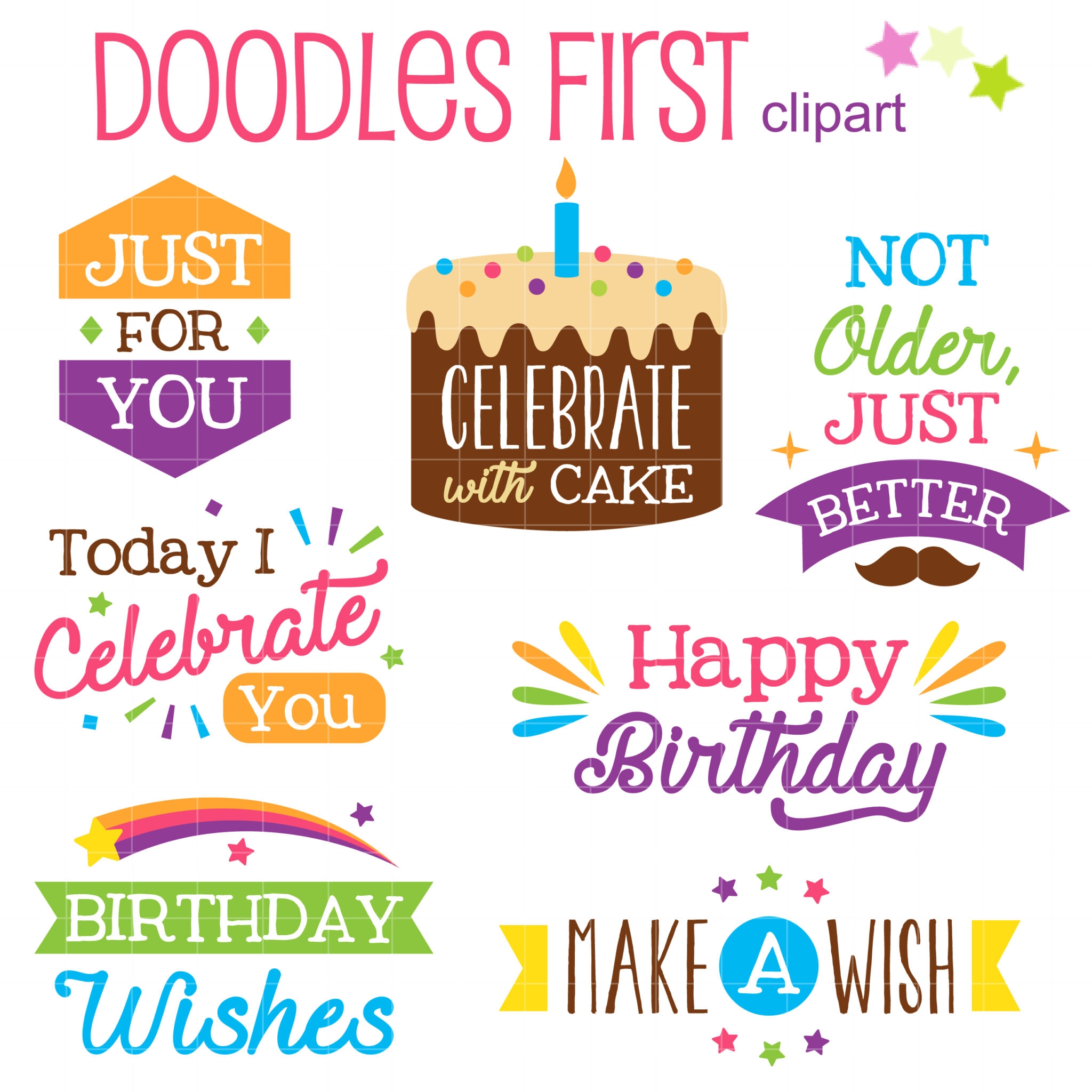 free printable happy birthday clip art free printable happy birthday clip art