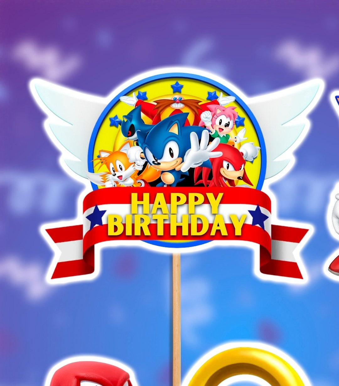printable sonic happy birthday