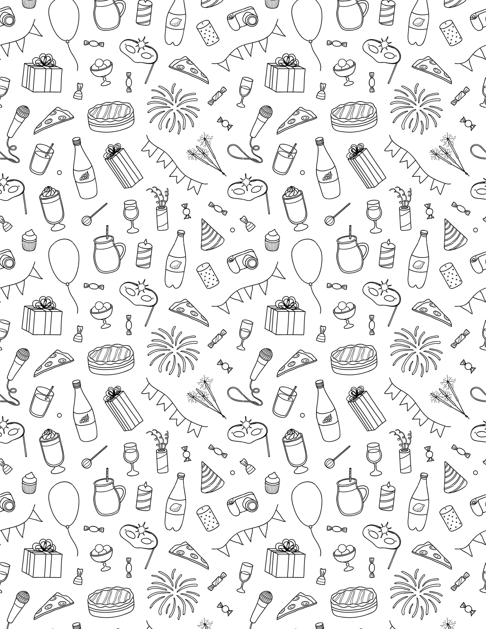 birthday gift wrapper printable