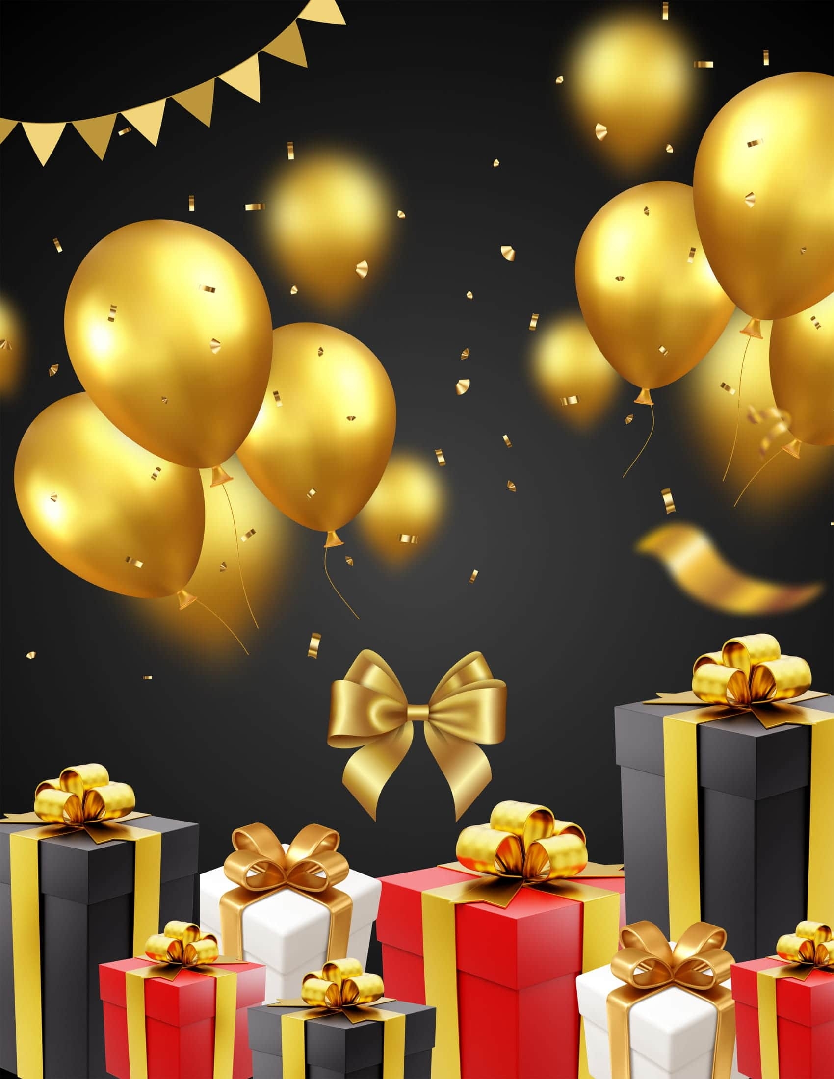 printable birthday wrapping paper