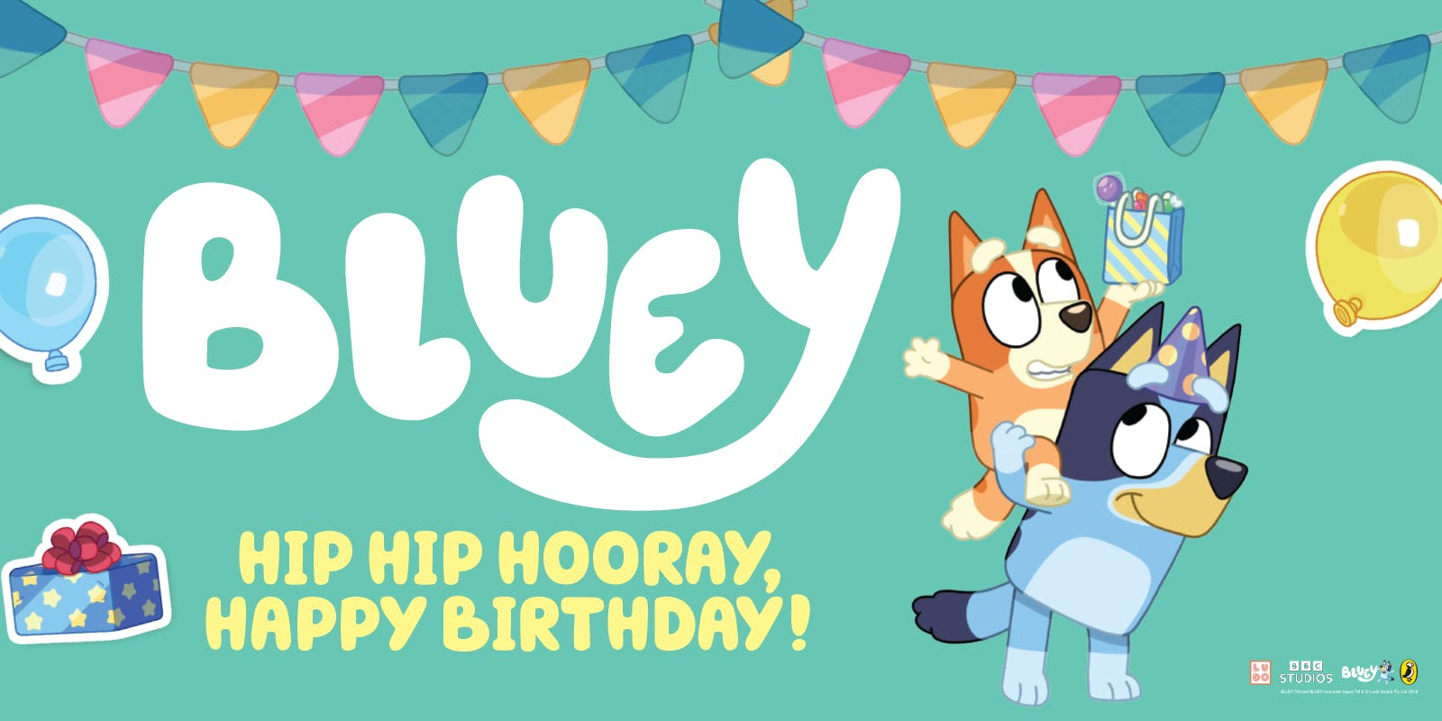 Bluey Birthday Card Penguin Books Australia
