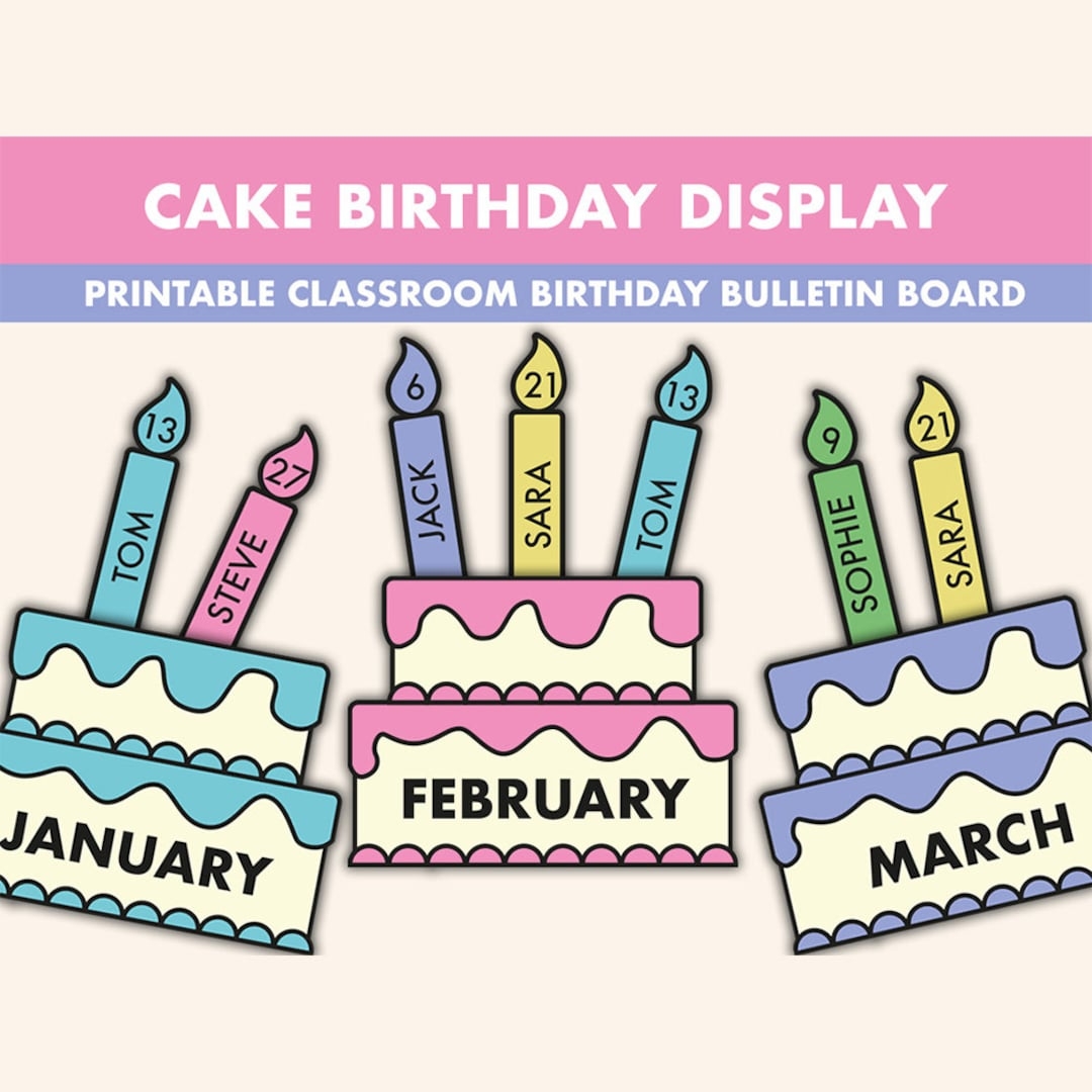 Cake Birthday Bulletin Board Kit Cake Birthday Display Bulletin Boards Cake Bulletin Board Printable Birthday Cake Classroom Decor Etsy Cake Birthday Bulletin Board Kit Cake Birthday Display Bulletin Boards Cake Bulletin Board Printable Birthday Cake Classroom Decor Etsy