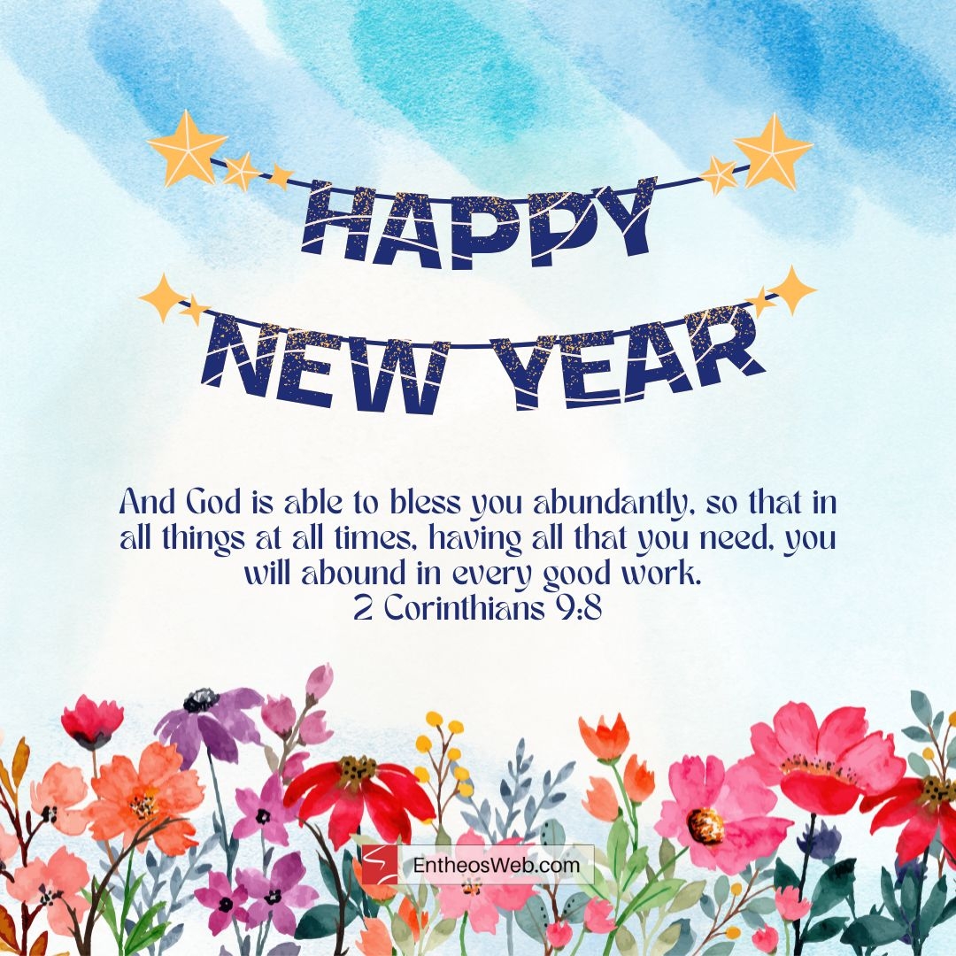 Christian Happy New Year Images With Bible Verses EntheosWeb