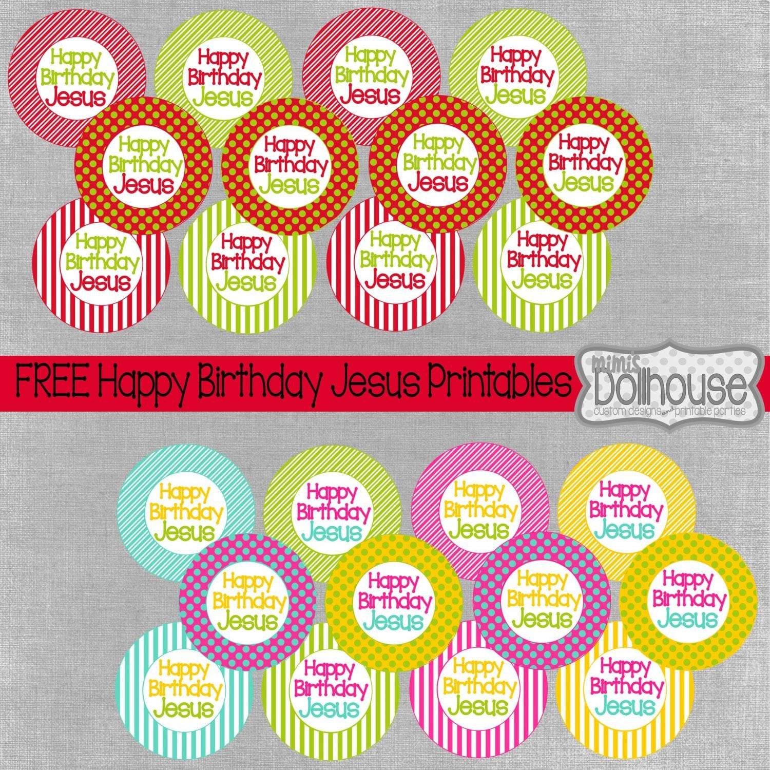 Christmas FREE Christmas Party Printables Mimi s Dollhouse