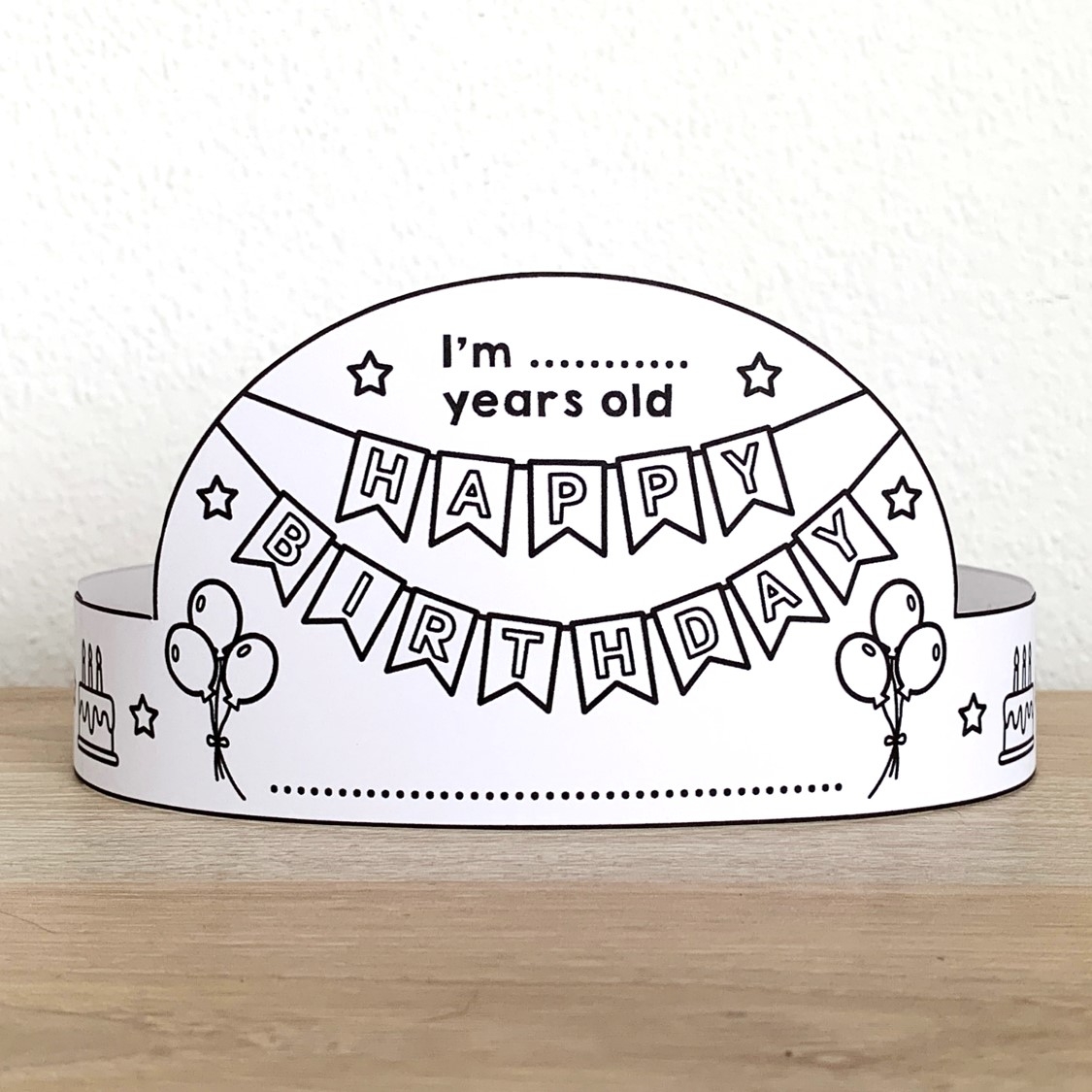 Coloring Page Birthday Hat Printable Pattern Printable Birthday Hat Printable Party Hat Coloring Page Birthday Hat Printable Pattern Printable Birthday Hat Printable Party Hat