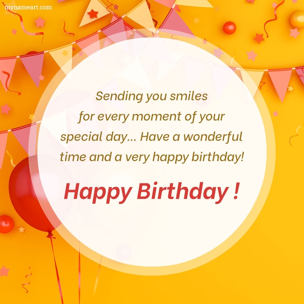 Decoration With Orange Balloon Heart Touching Birthday Wishes For Decoration With Orange Balloon Heart Touching Birthday Wishes For