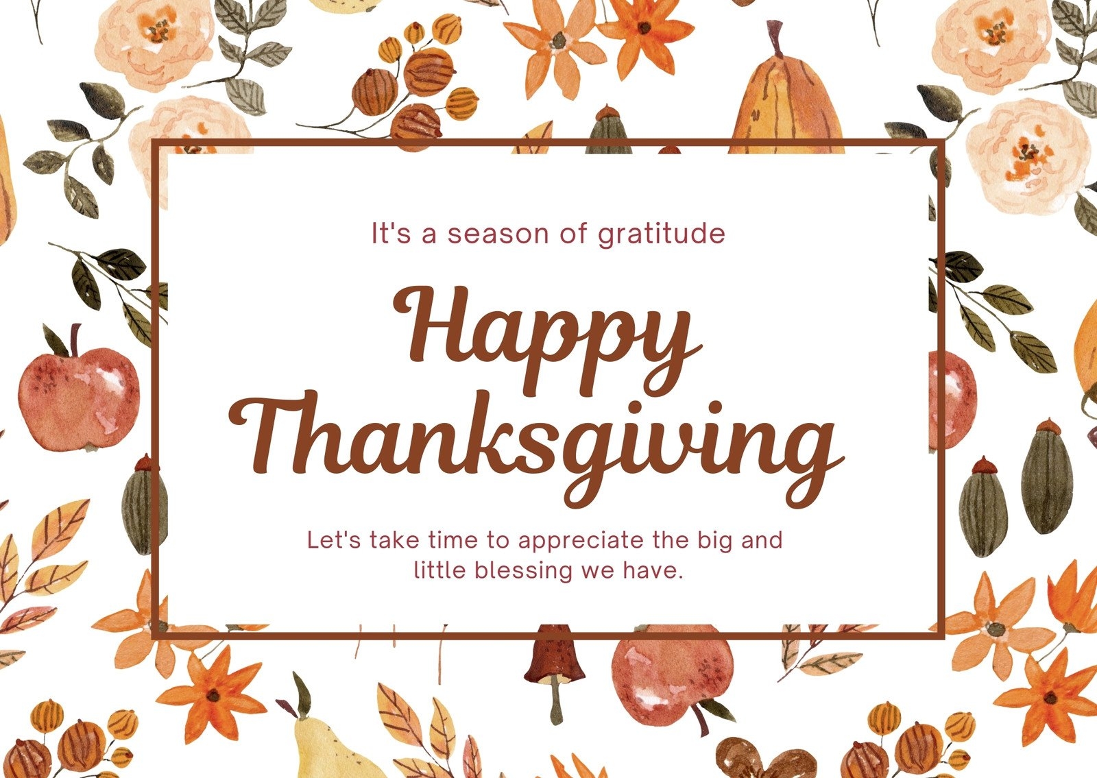 Design And Print Custom Landscape Thanksgiving Cards Canva Design And Print Custom Landscape Thanksgiving Cards Canva