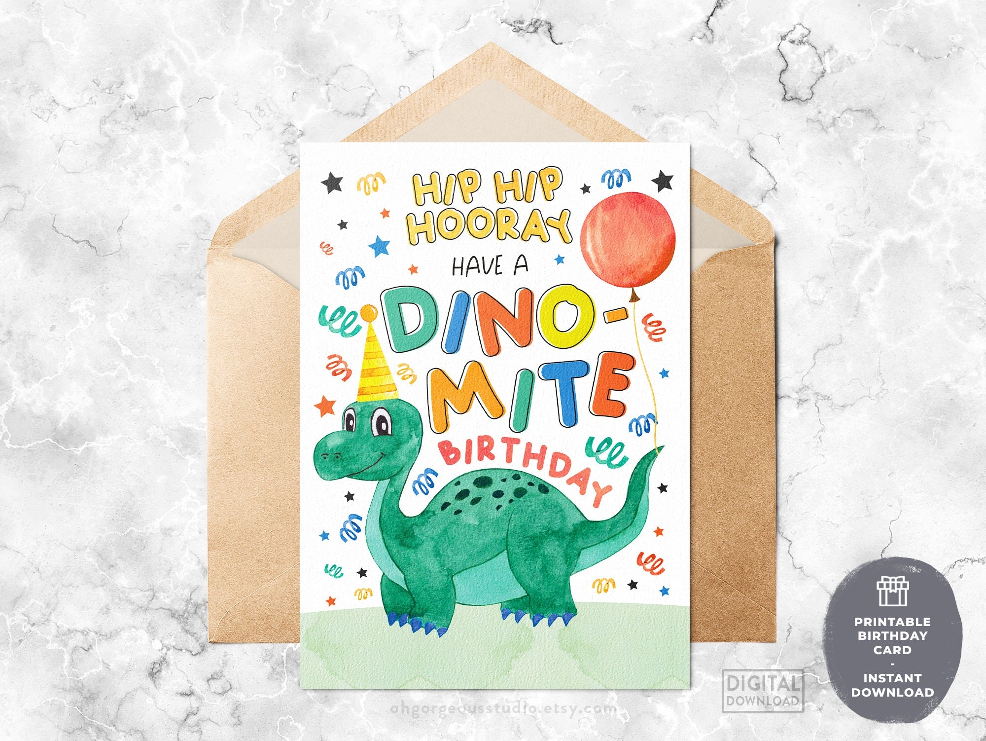 Dino mite Birthday Card Printable Dinosaur Design digital Download Etsy Dino mite Birthday Card Printable Dinosaur Design digital Download Etsy