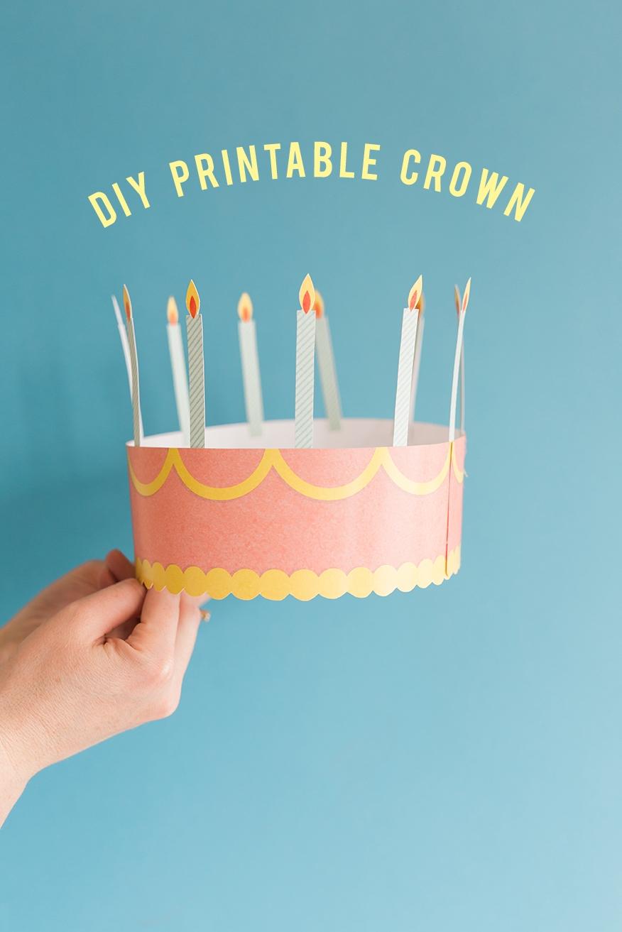 DIY Printable Birthday Crown The House That Lars Built