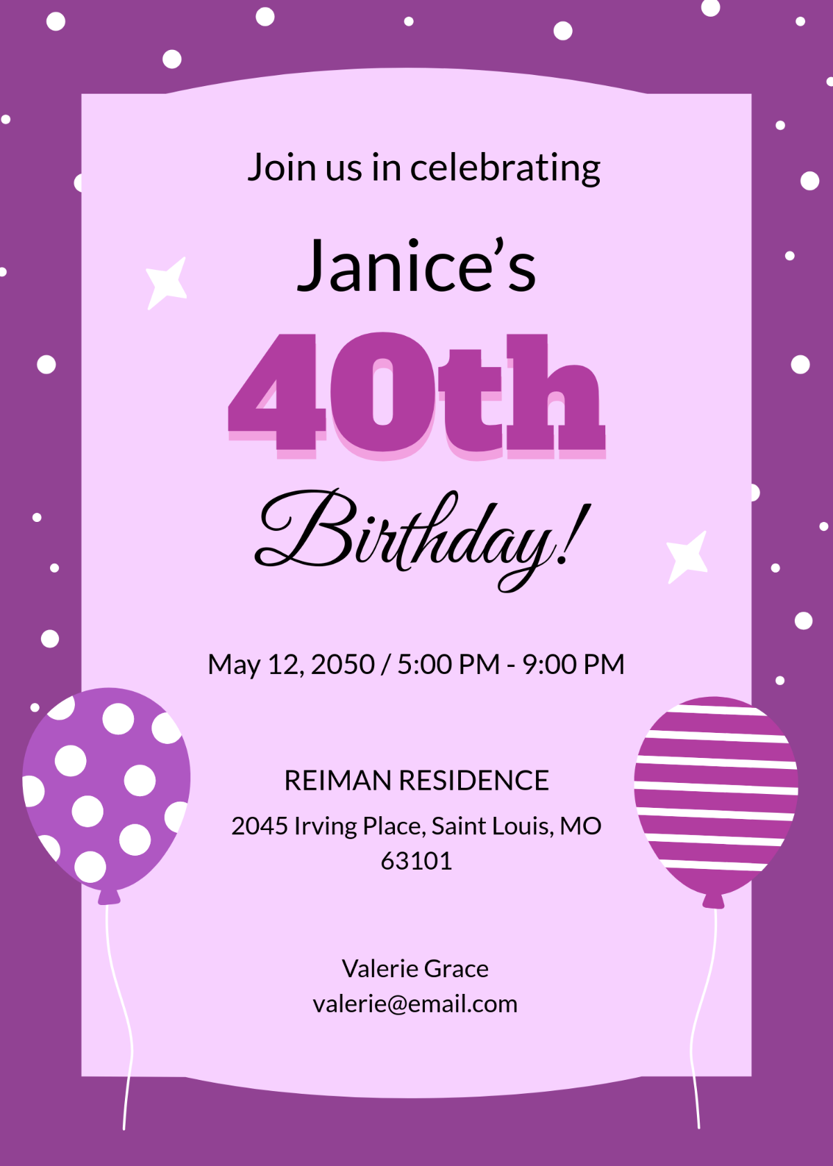 birthday invites printable birthday invites printable
