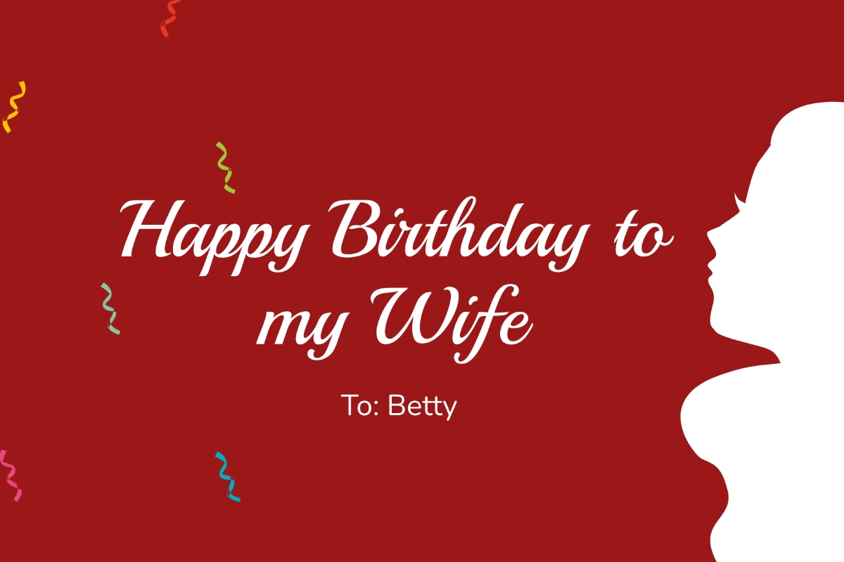 Birthday Cards Wife Printable