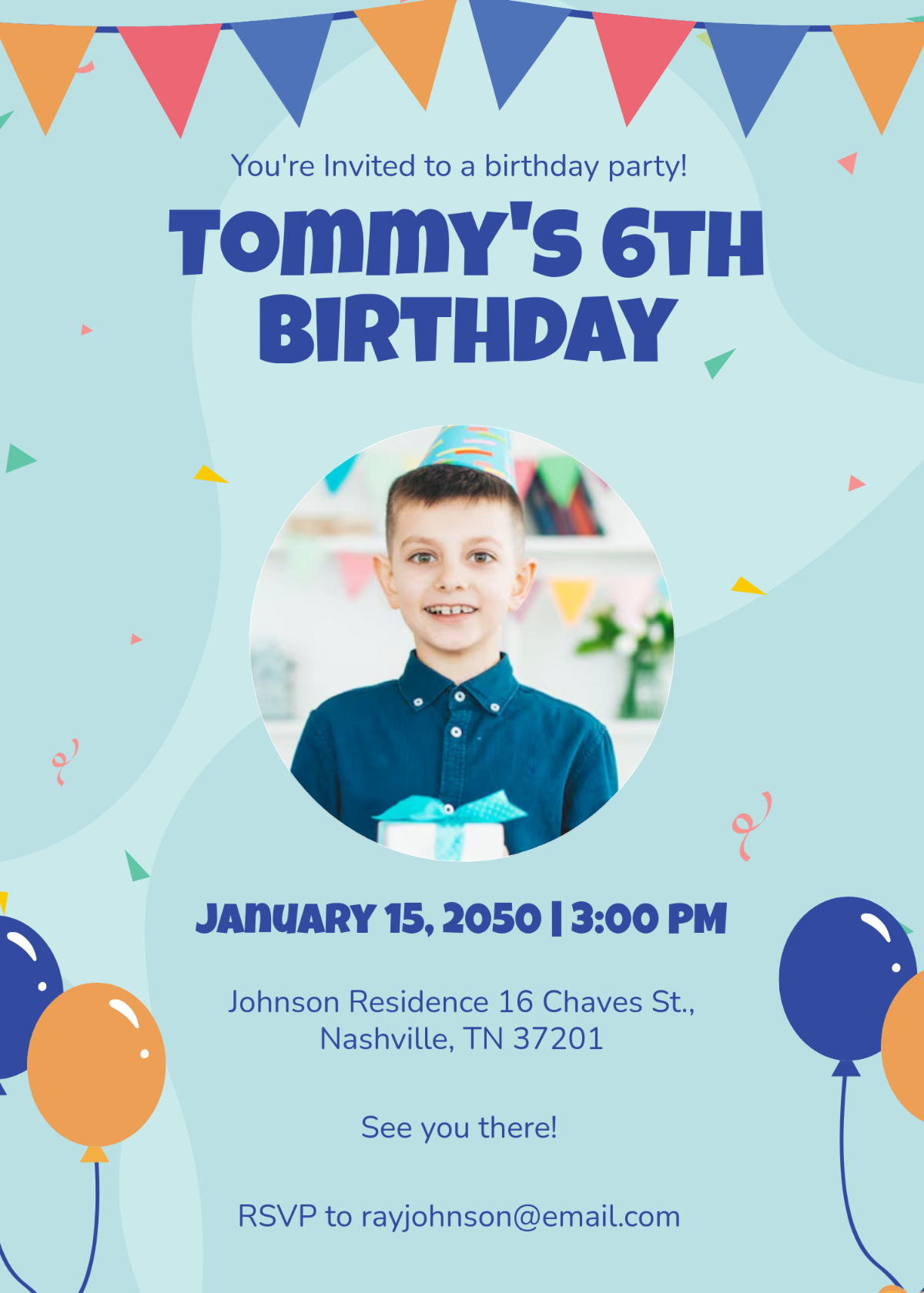 Free Birthday Invitation For Kids Template To Edit Online Free Birthday Invitation For Kids Template To Edit Online