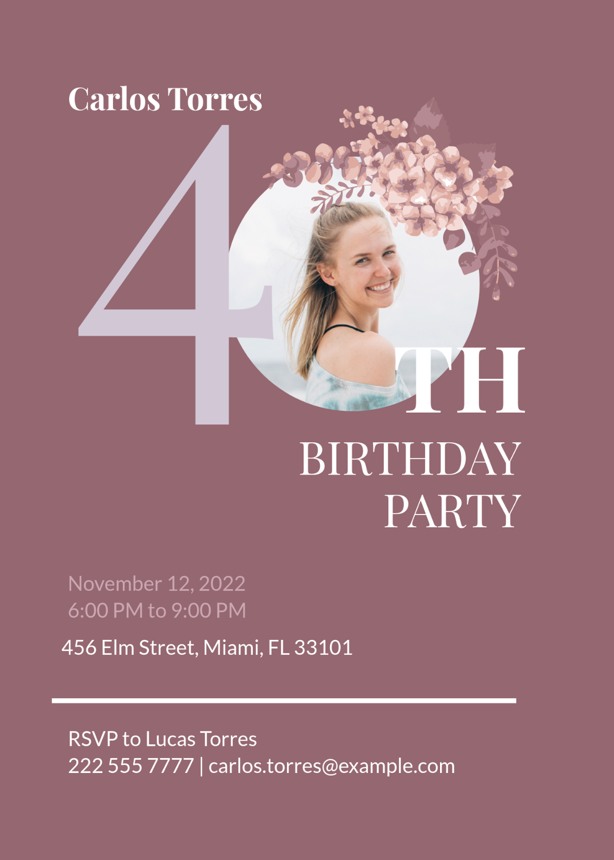 free printable birthday invitation templates