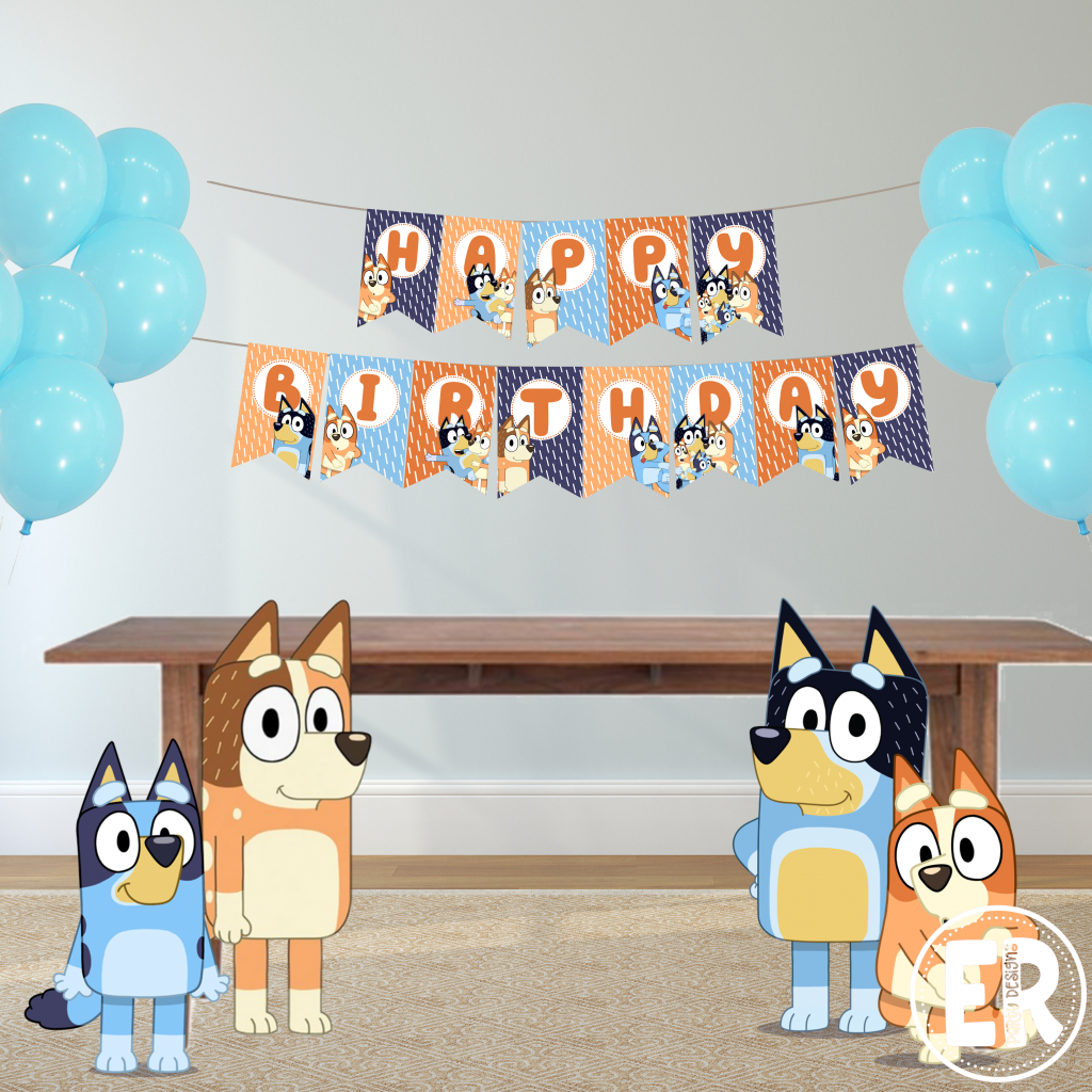 printable bluey birthday printable bluey birthday