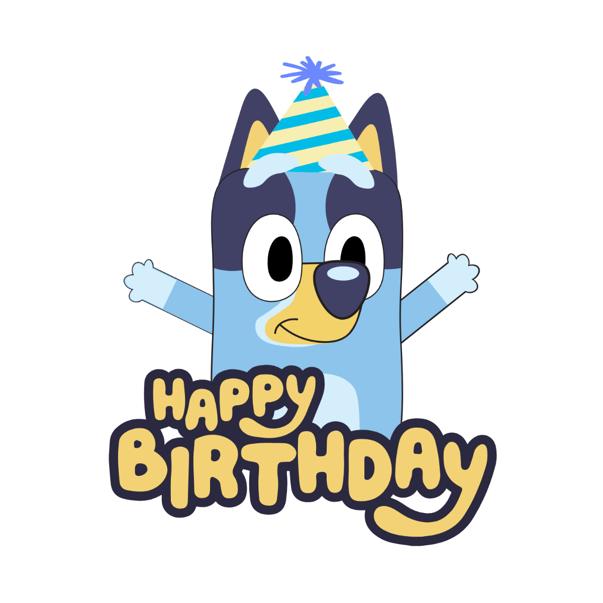 Free Bluey Birthday Clipart Template To Edit Online Free Bluey Birthday Clipart Template To Edit Online