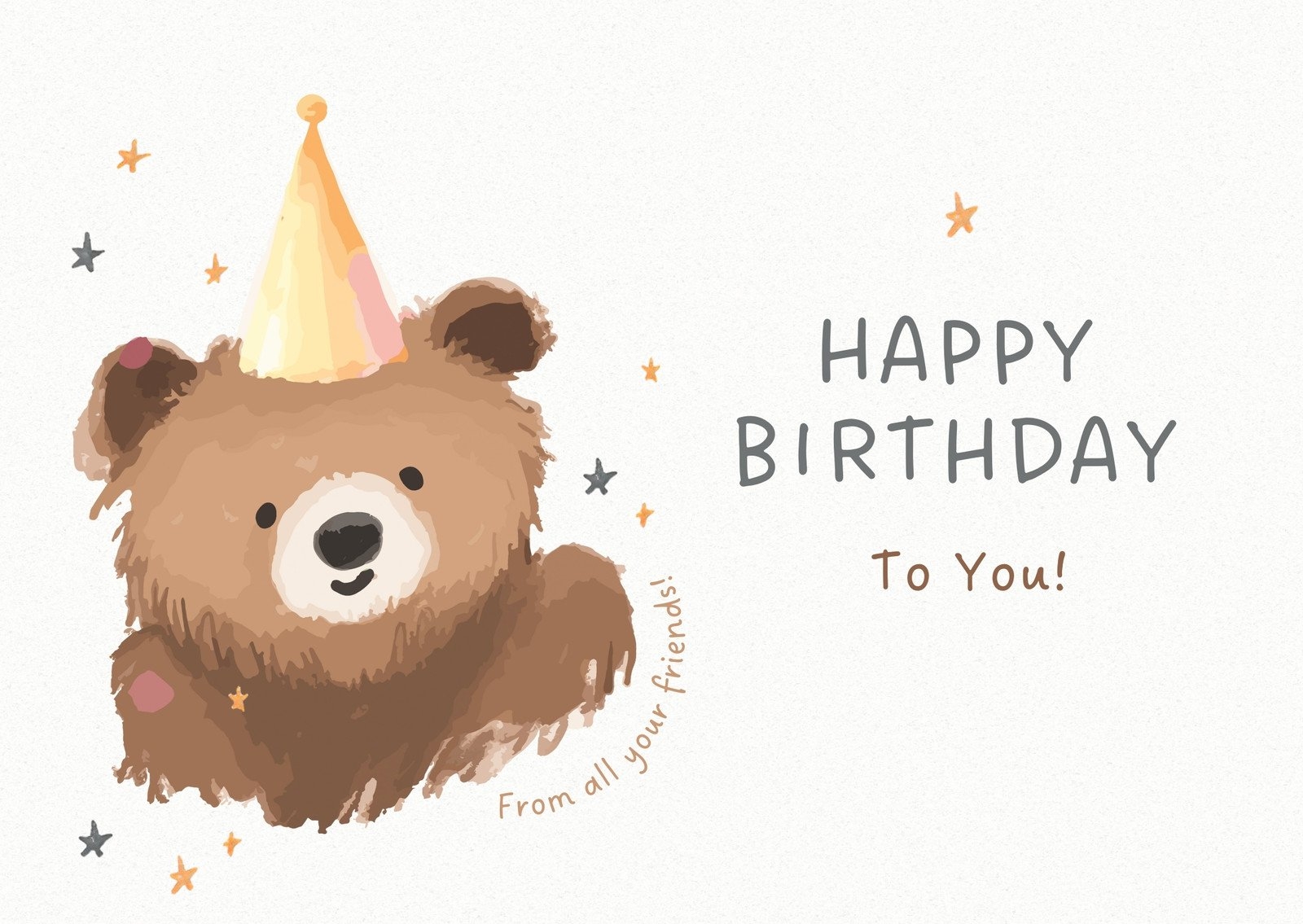 printable happy birthday cards