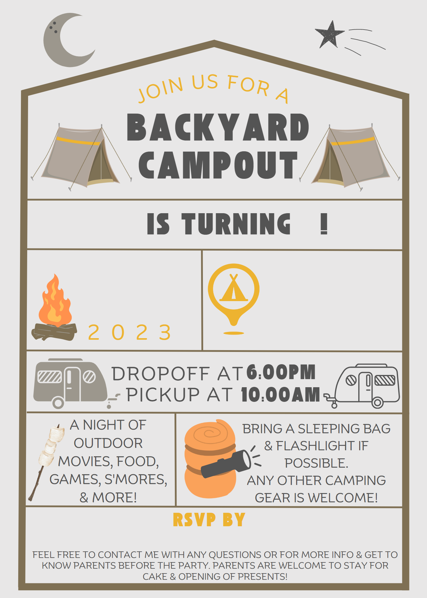 Free E Vite Or Printable Backyard Campout Birthday Invitation Personalize Yours For Free Life As A LEO Wife Free E Vite Or Printable Backyard Campout Birthday Invitation Personalize Yours For Free Life As A LEO Wife