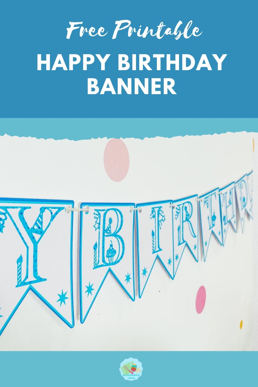 free printable banner for birthday