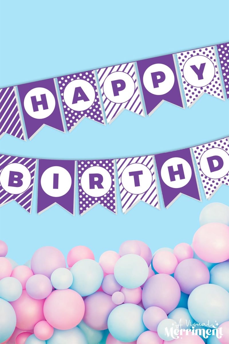 happy birthday free printable sign