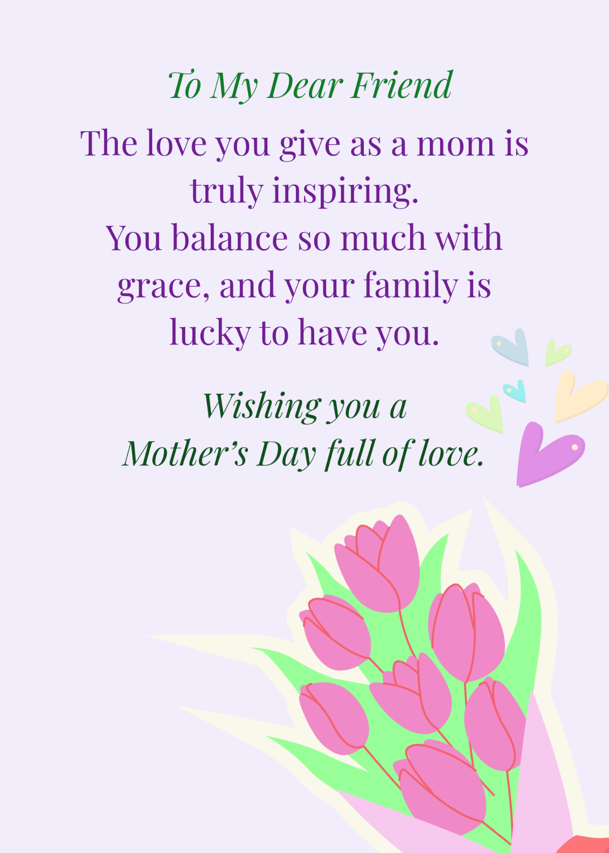 Free Happy Mother s Day Wishes For Friends Template To Edit Online Free Happy Mother s Day Wishes For Friends Template To Edit Online