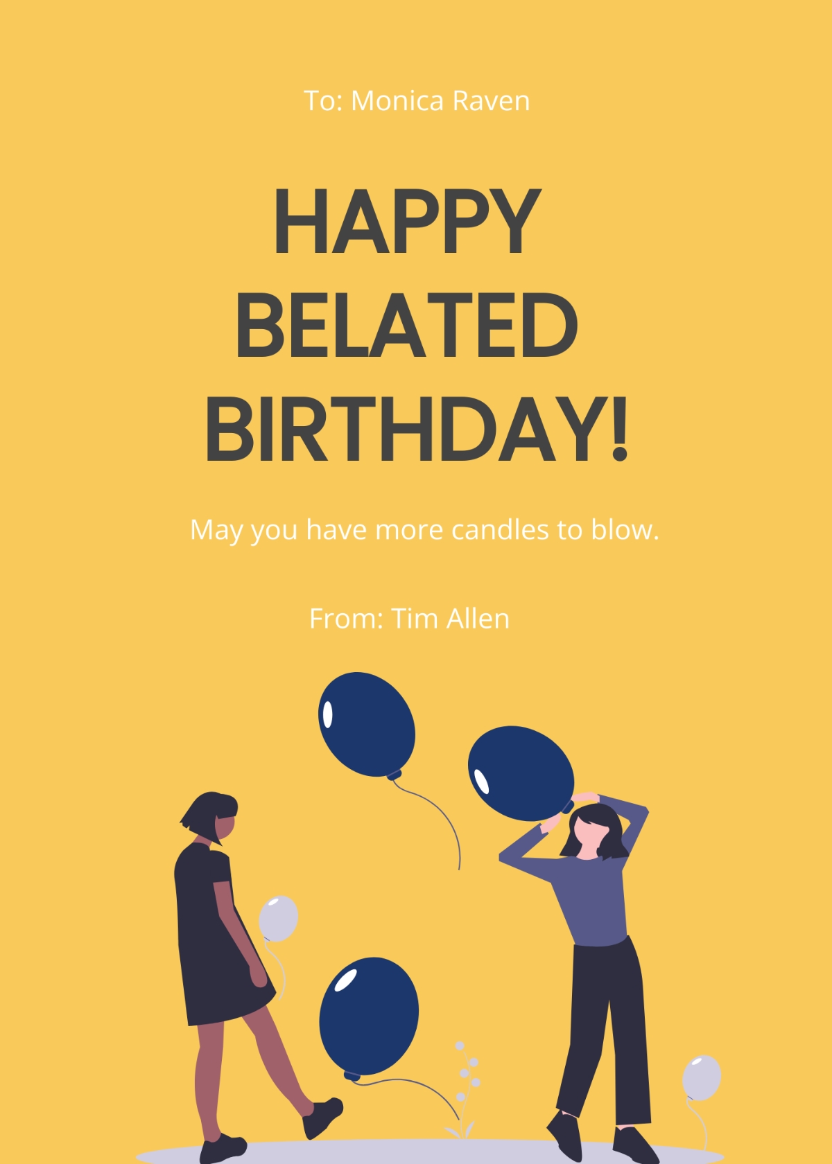printable belated birthday cards printable belated birthday cards