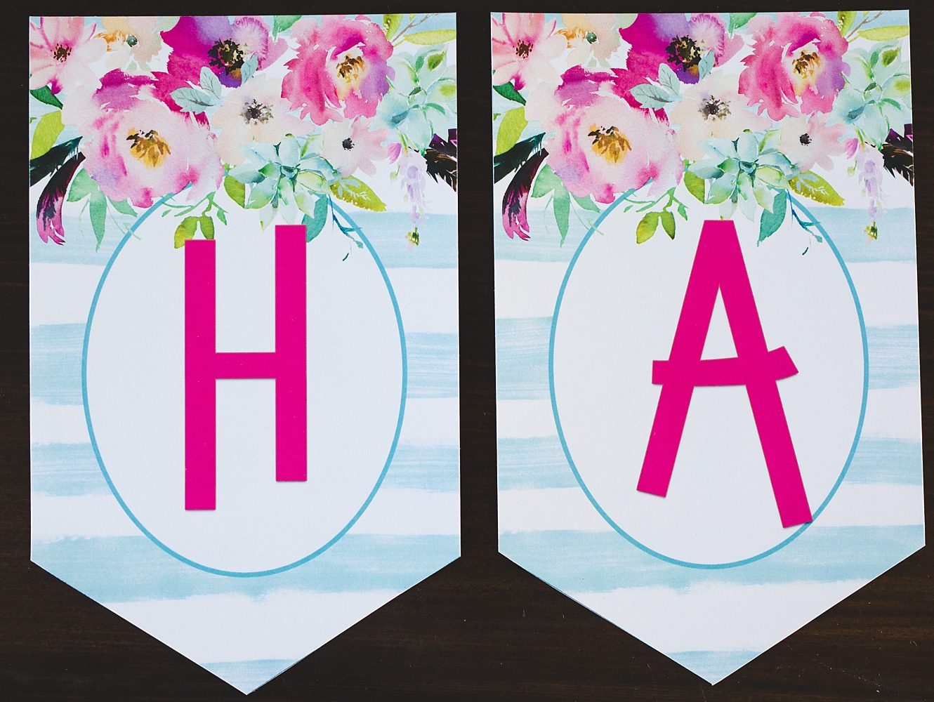 free printable happy birthday banner