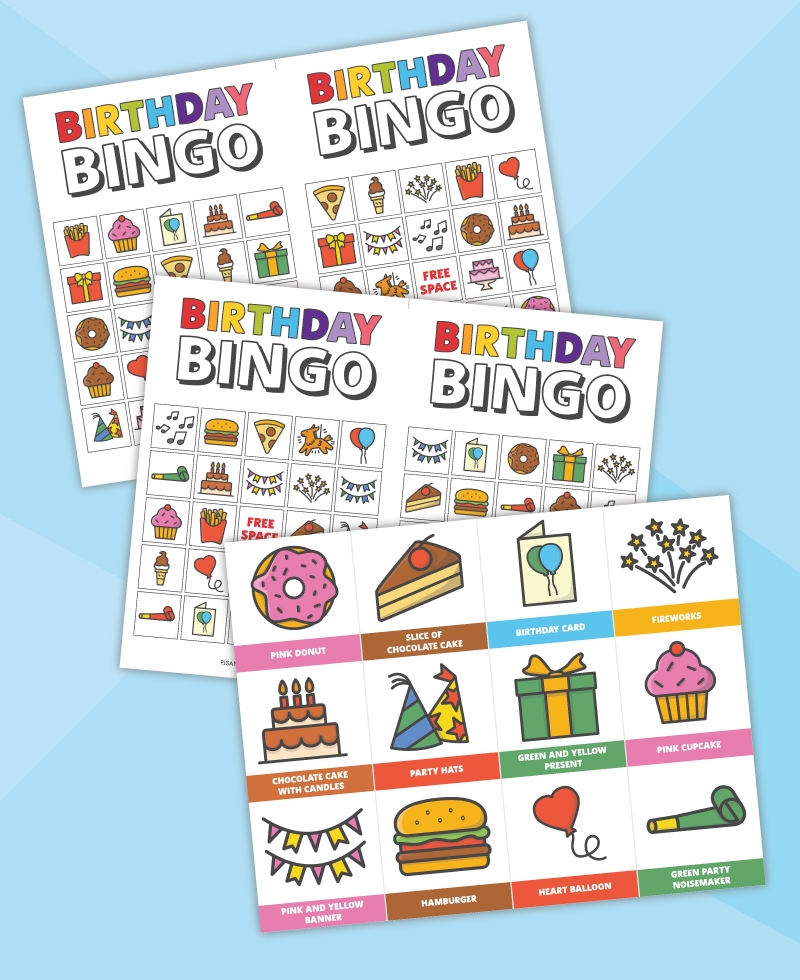 Birthday Bingo Printable Free