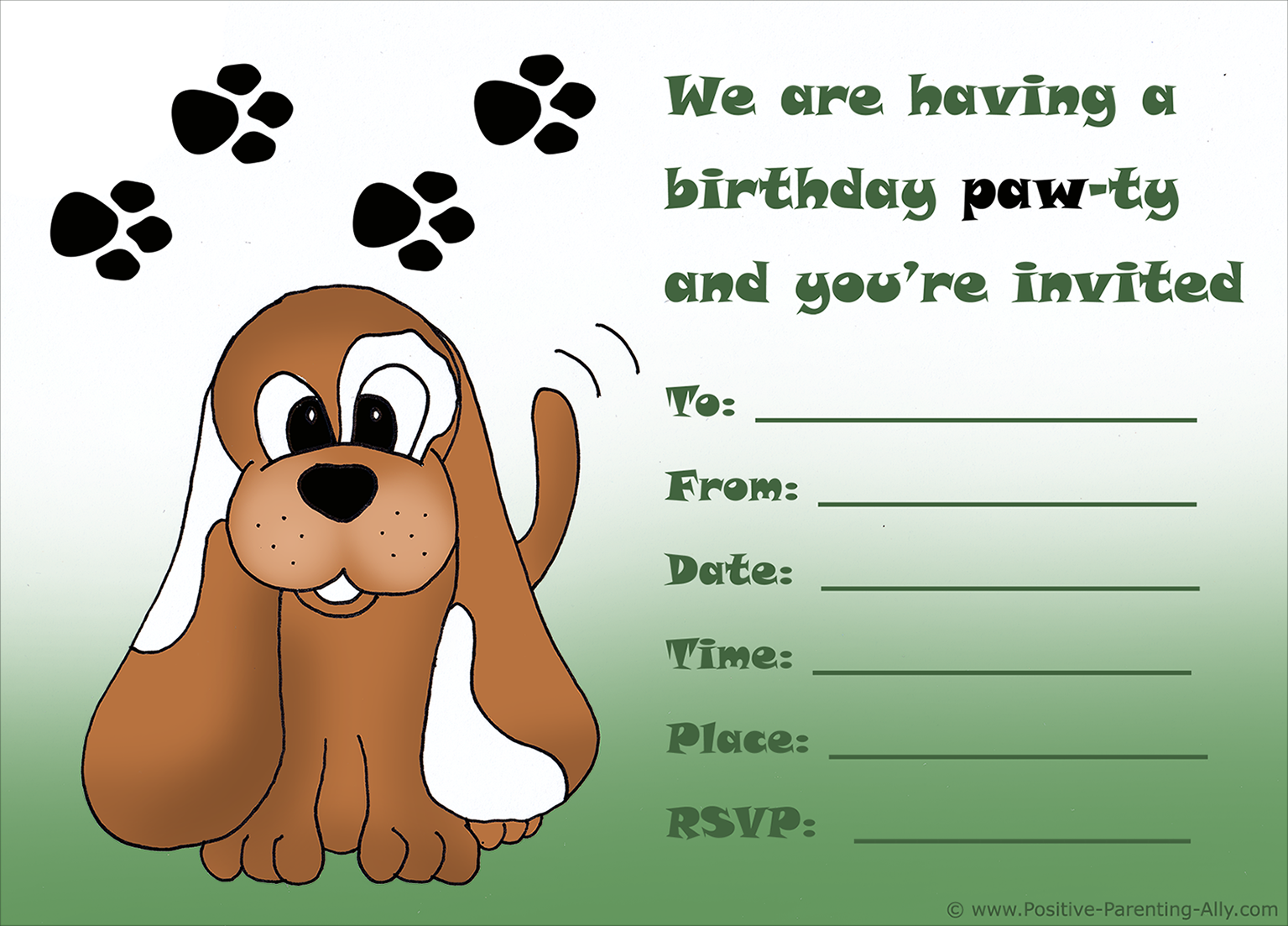 invitations for birthday party printable invitations for birthday party printable