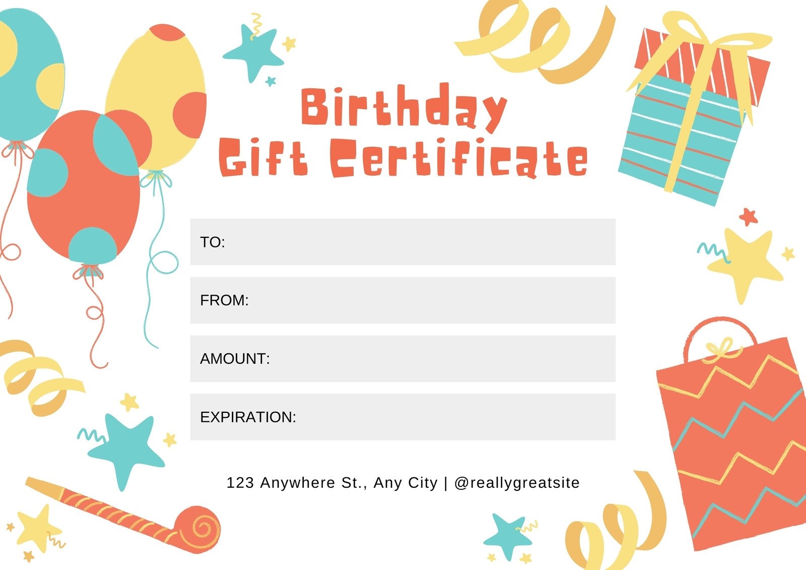 Free Printable Birthday Gift Cards