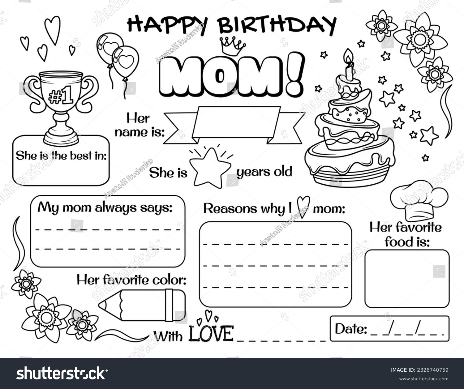 Free Printable Printable Coloring Printable Sight Words List Printable Birthday Cards For Mom