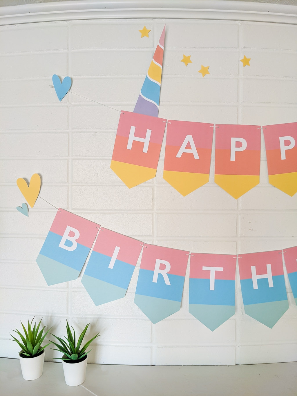 printable banner happy birthday