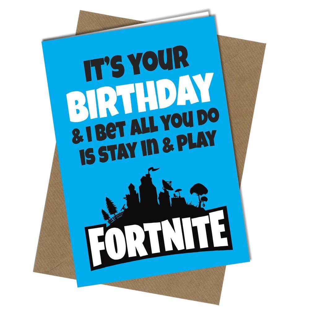 Friend Birthday Card 721 BIRTHDAY CARD Playing Fortnite Game ADULT HUMOUR Funny Rude Cheeky Pokemon Birthday Card Friend Birthday Card 721 BIRTHDAY CARD Playing Fortnite Game ADULT HUMOUR Funny Rude Cheeky Pokemon Birthday Card