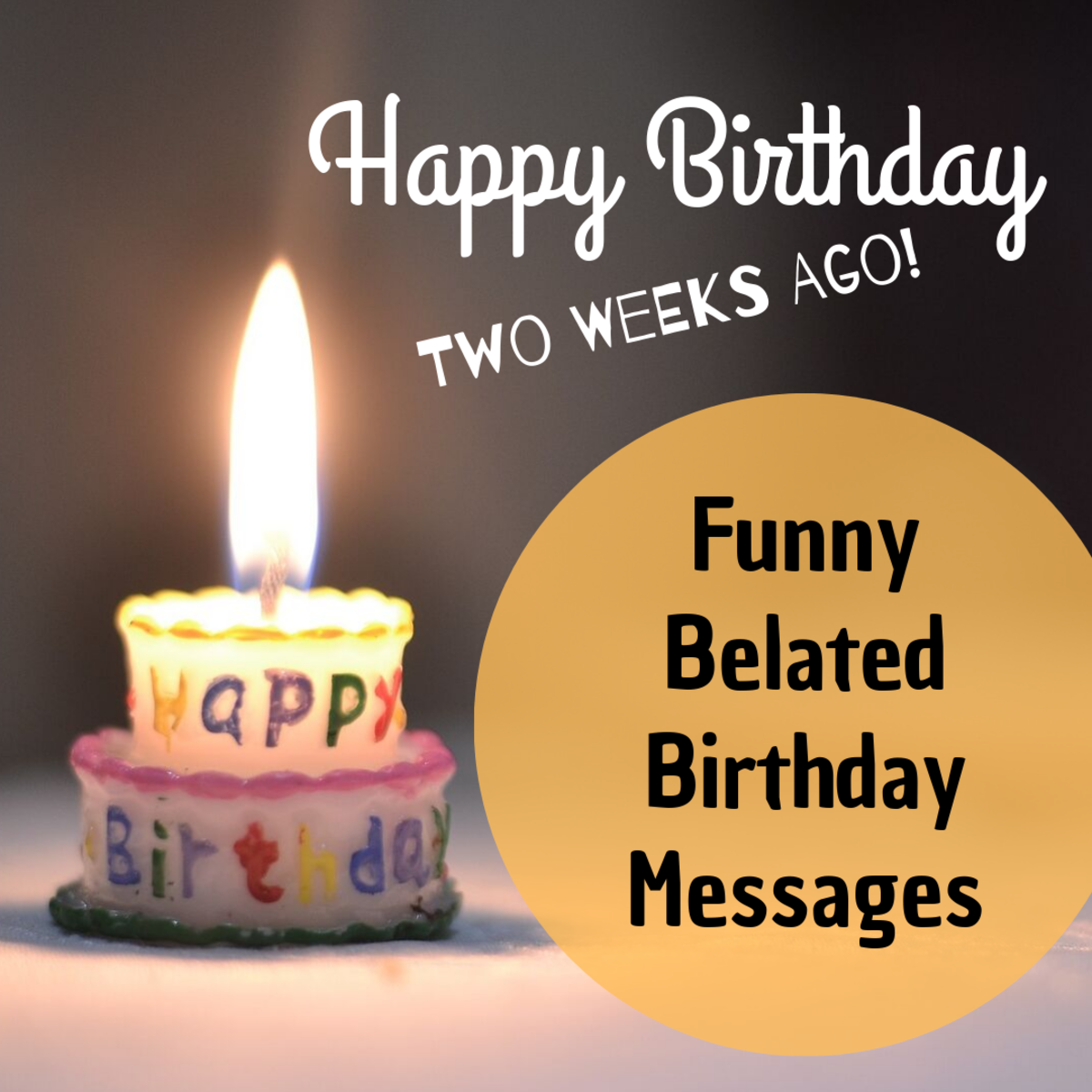 Funny Belated Happy Birthday Wishes Late Messages And Greetings HubPages