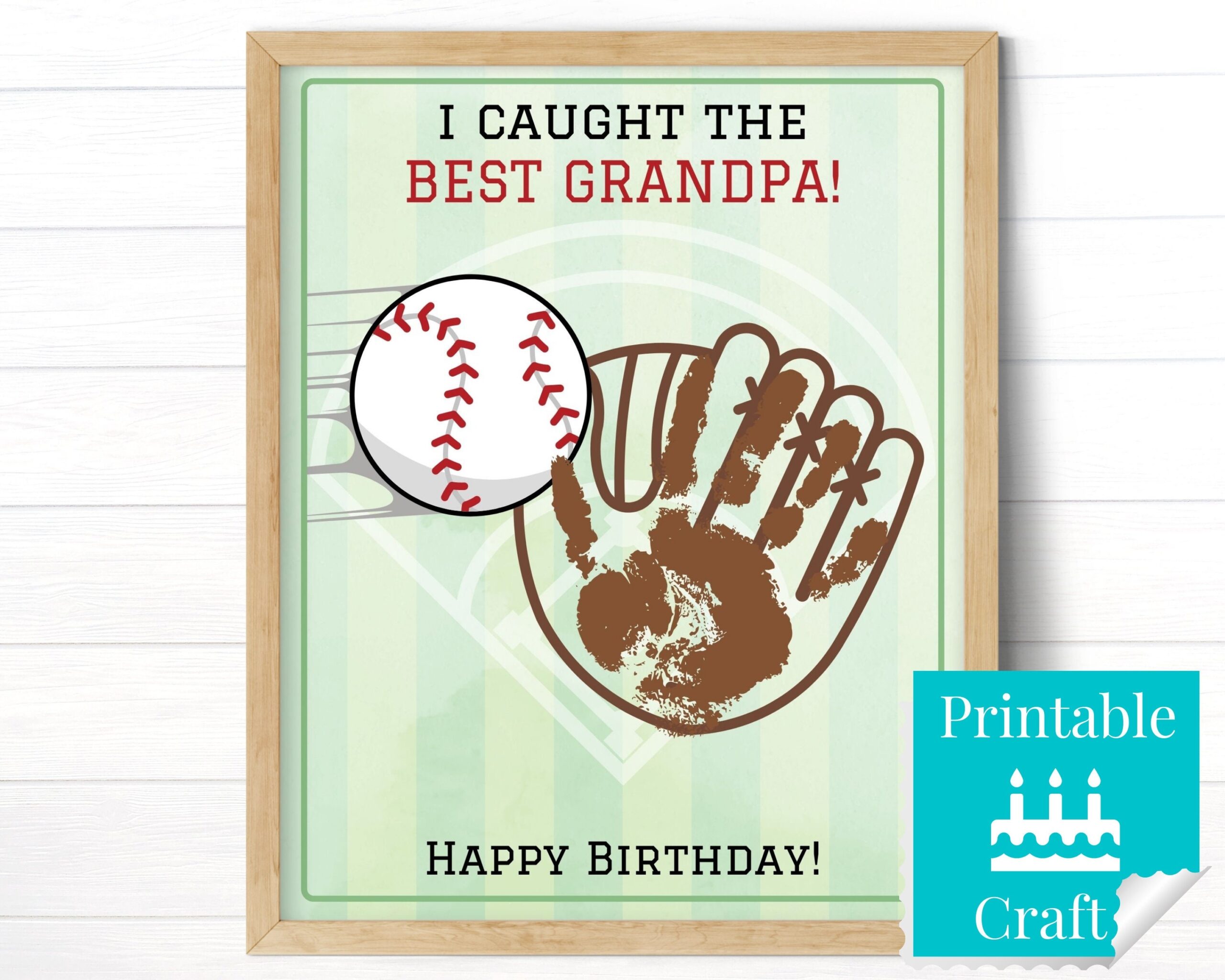 Grandpa Birthday Gift Printable Birthday Card From Grandson To 