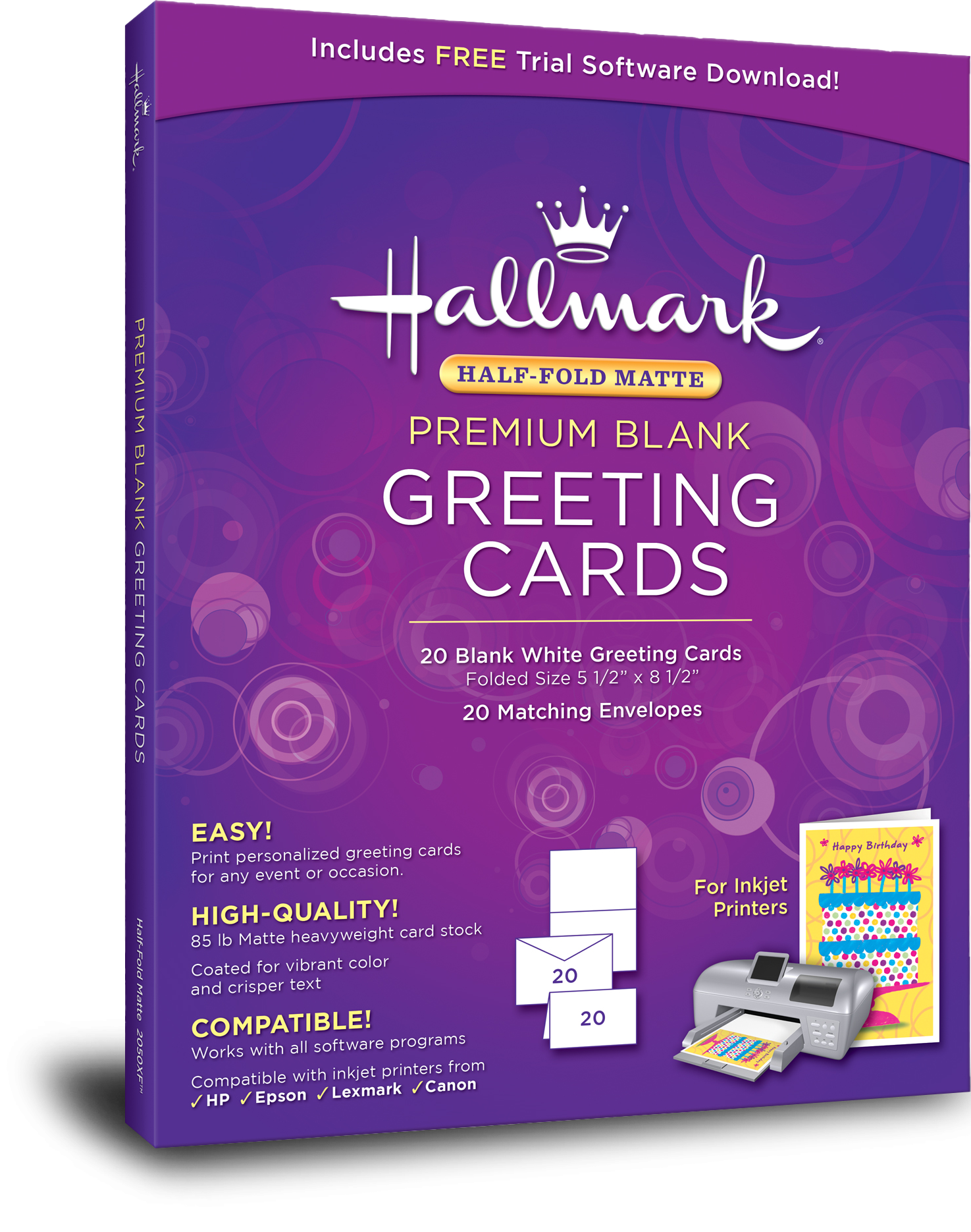 Hallmark Premium Blank Greeting Cards