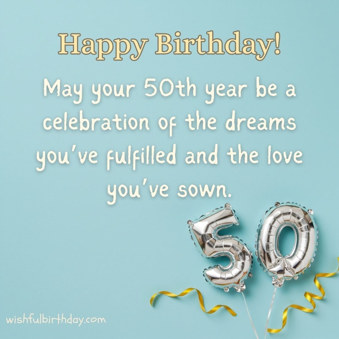 Happy 50th Birthday Female Wishes For 50th Birthday Man Janine Happy 50th Birthday Female Wishes For 50th Birthday Man Janine