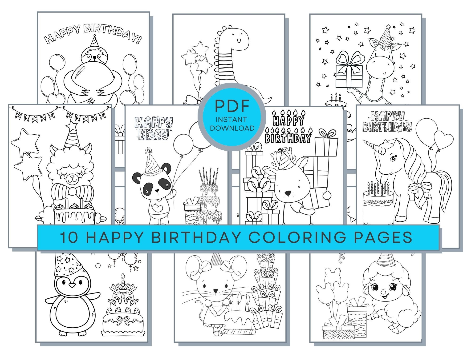 printable coloring pages for birthdays printable coloring pages for birthdays